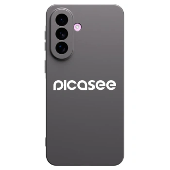 Picasee crna silikonska maskica za Samsung Galaxy A57 5G - Picasee - new logo - white