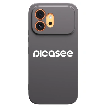 Picasee crna silikonska maskica za Honor 600 - Picasee - new logo - white