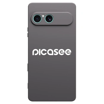 Picasee crna silikonska maskica za Sony Xperia 10 VII - Picasee - new logo - white