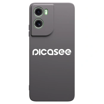 Picasee crna silikonska maskica za Motorola Moto G06 - Picasee - new logo - white