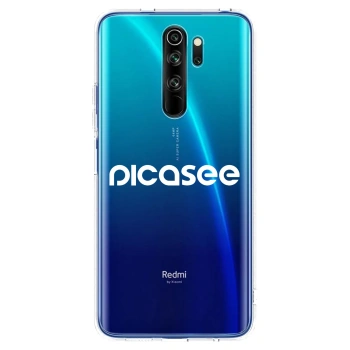 Maskica za Xiaomi Redmi Note 8 Pro - Picasee - new logo - white