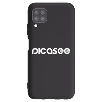 Picasee crna silikonska maskica za Huawei P40 Lite - Picasee - new logo - white