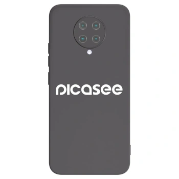 Maskica za Xiaomi Poco F2 Pro - Picasee - new logo - white