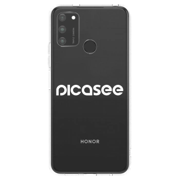 Maskica za Honor 9A - Picasee - new logo - white