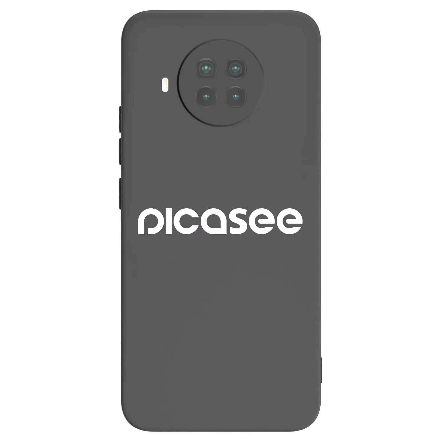 Picasee crna silikonska maskica za Xiaomi Mi 10T Lite - Picasee - new logo - white