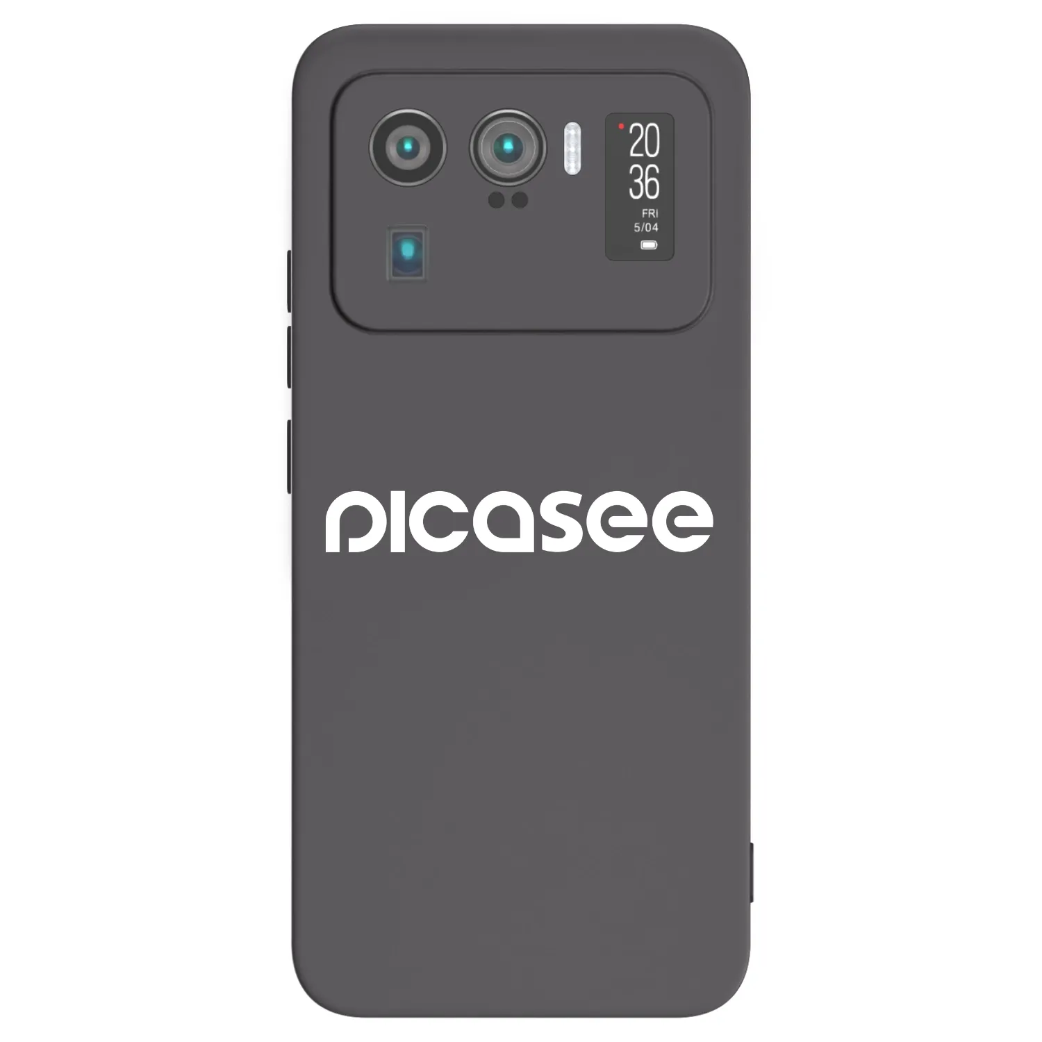 Picasee crna silikonska maskica za Xiaomi Mi 11 Ultra - Picasee - new logo - white