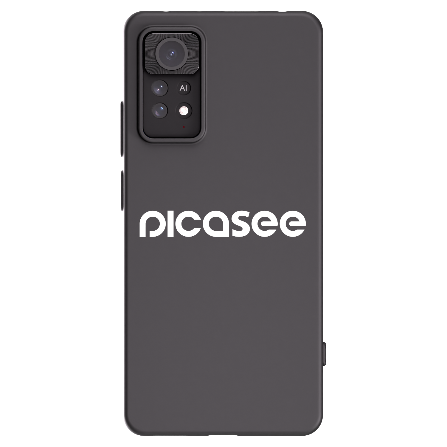 Picasee crna silikonska maskica za Xiaomi Redmi Note 11 Pro - Picasee - new logo - white