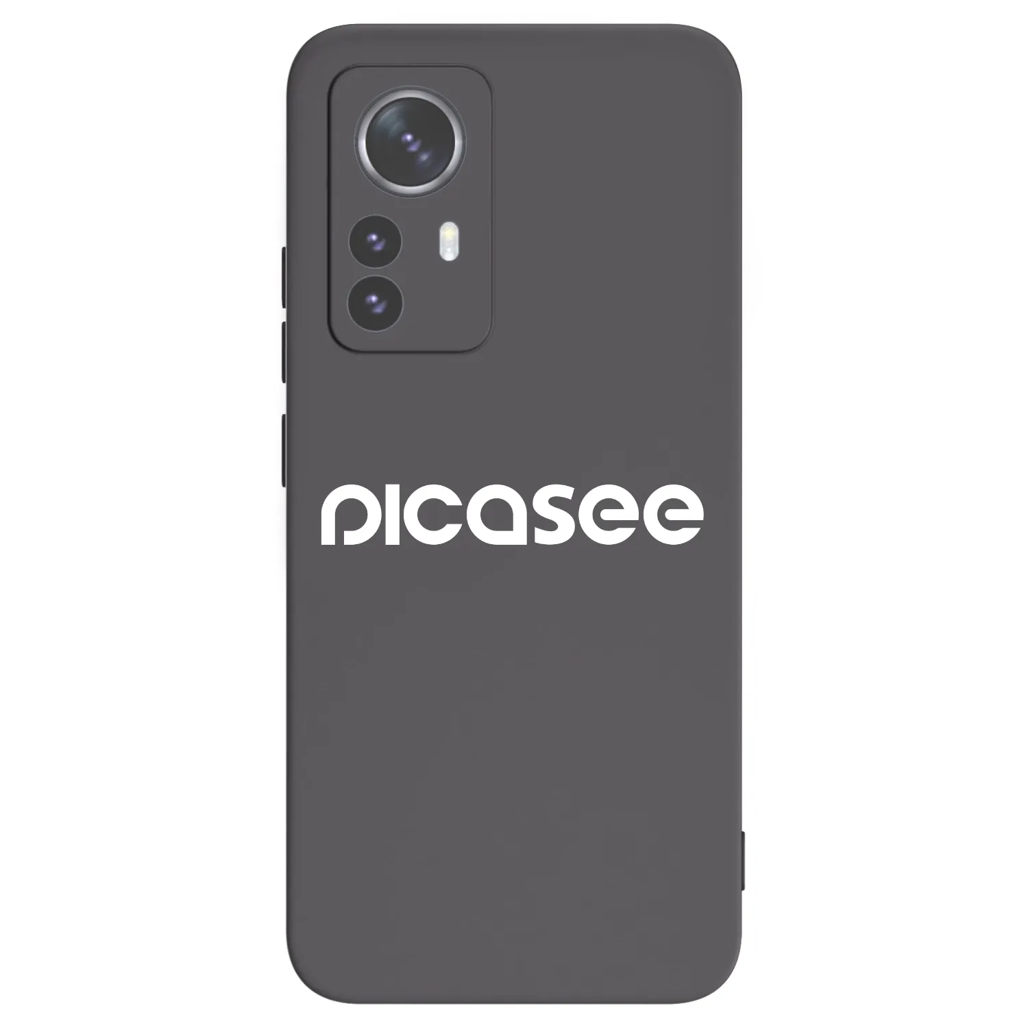 Picasee crna silikonska maskica za Xiaomi 12 Pro - Picasee - new logo - white