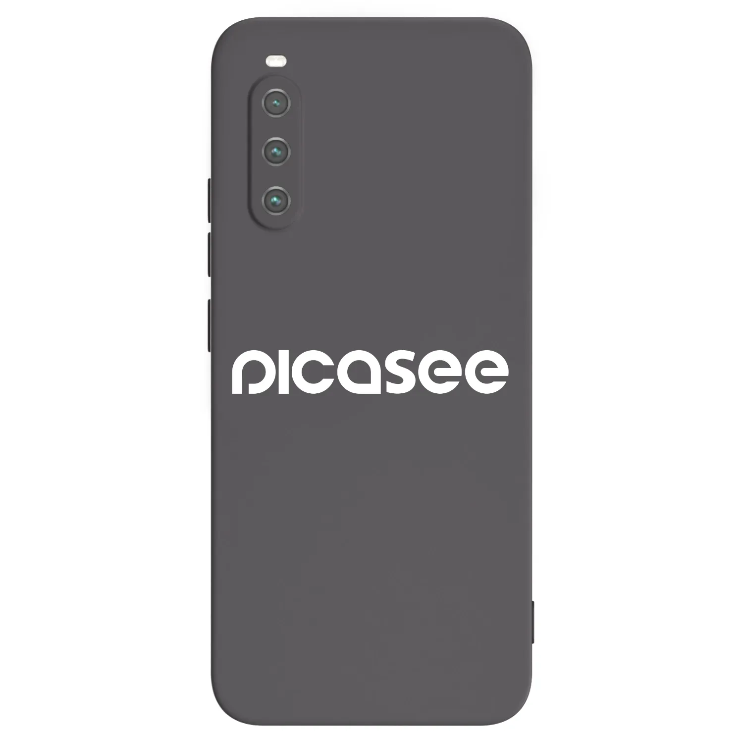 Picasee crna silikonska maskica za Sony Xperia 10 IV 5G - Picasee - new logo - white