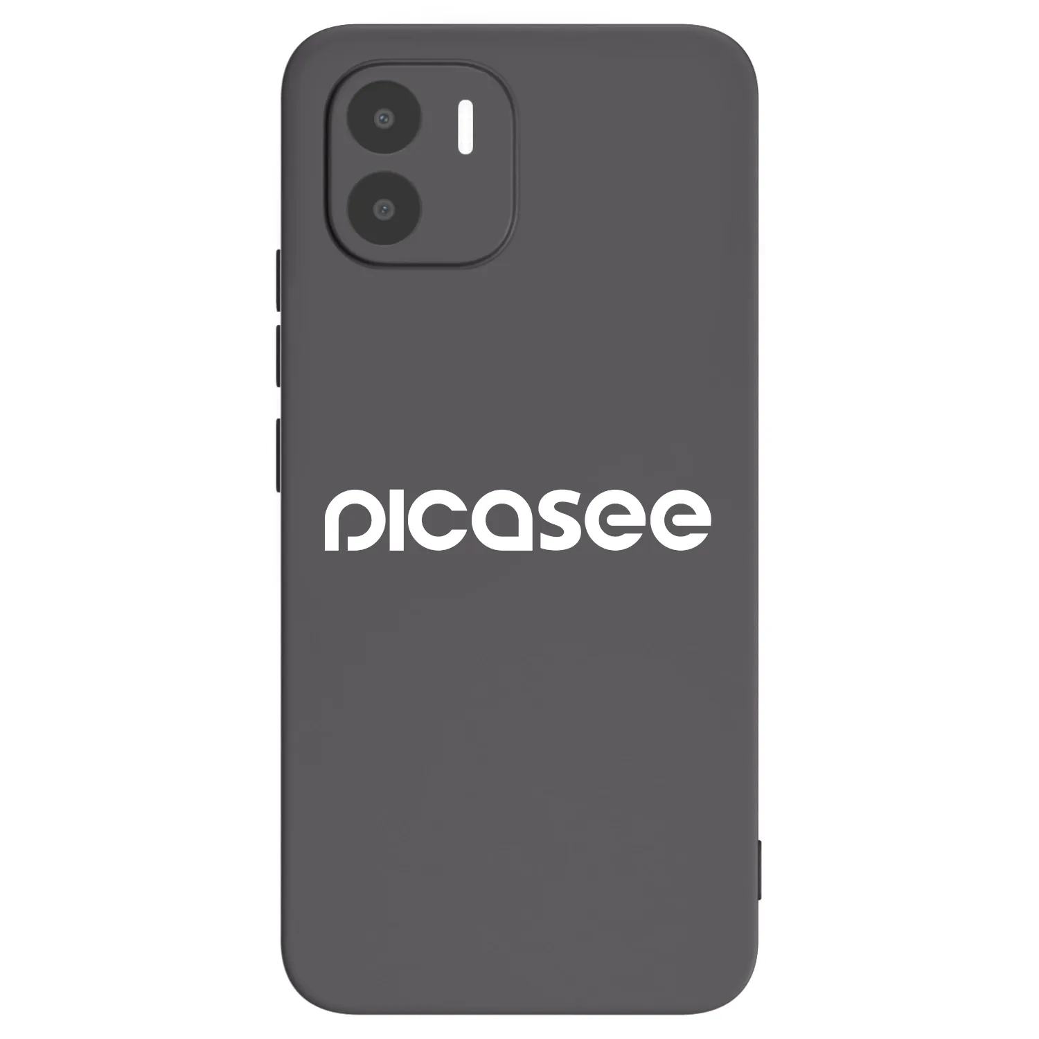 Picasee crna silikonska maskica za Xiaomi Redmi A1 - Picasee - new logo - white