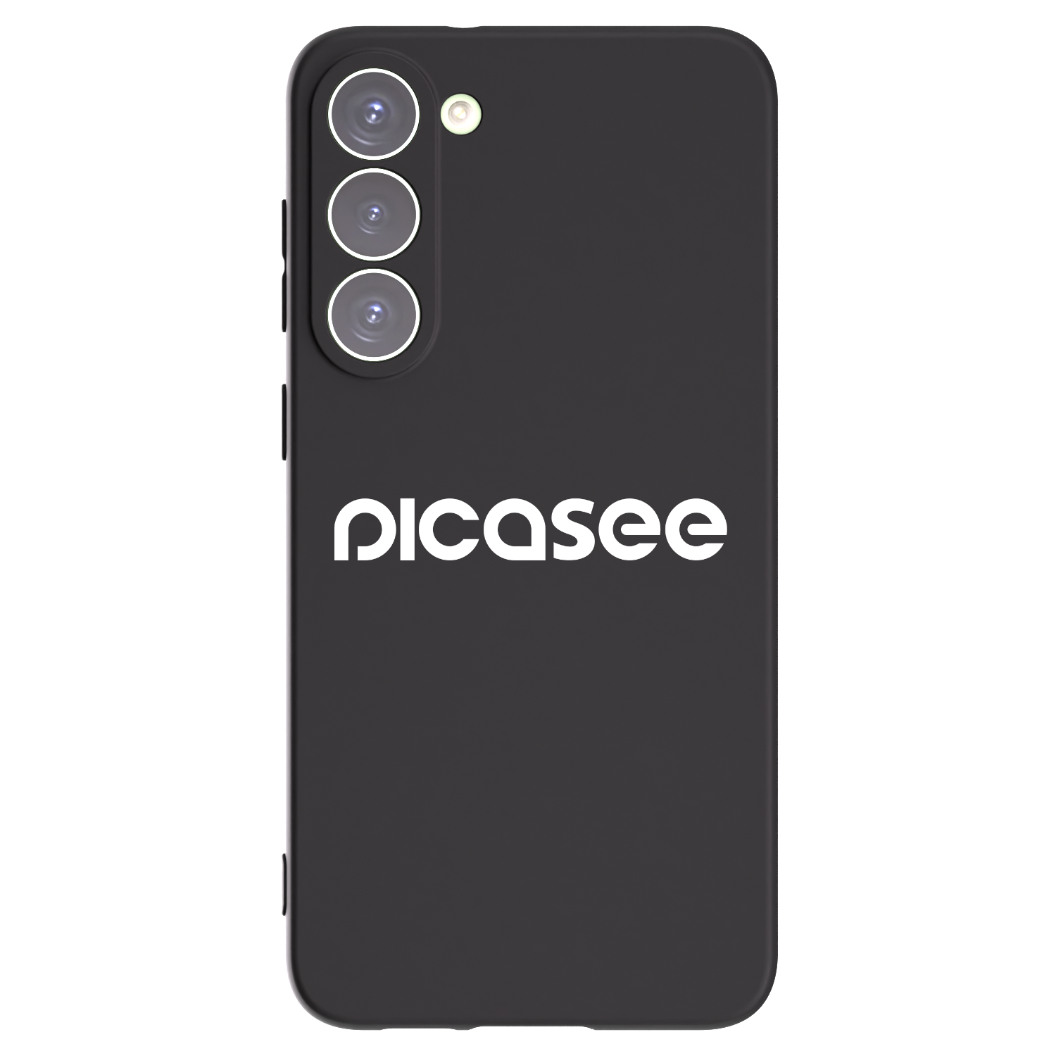 Picasee crna silikonska maskica za Samsung Galaxy S23+ 5G - Picasee - new logo - white
