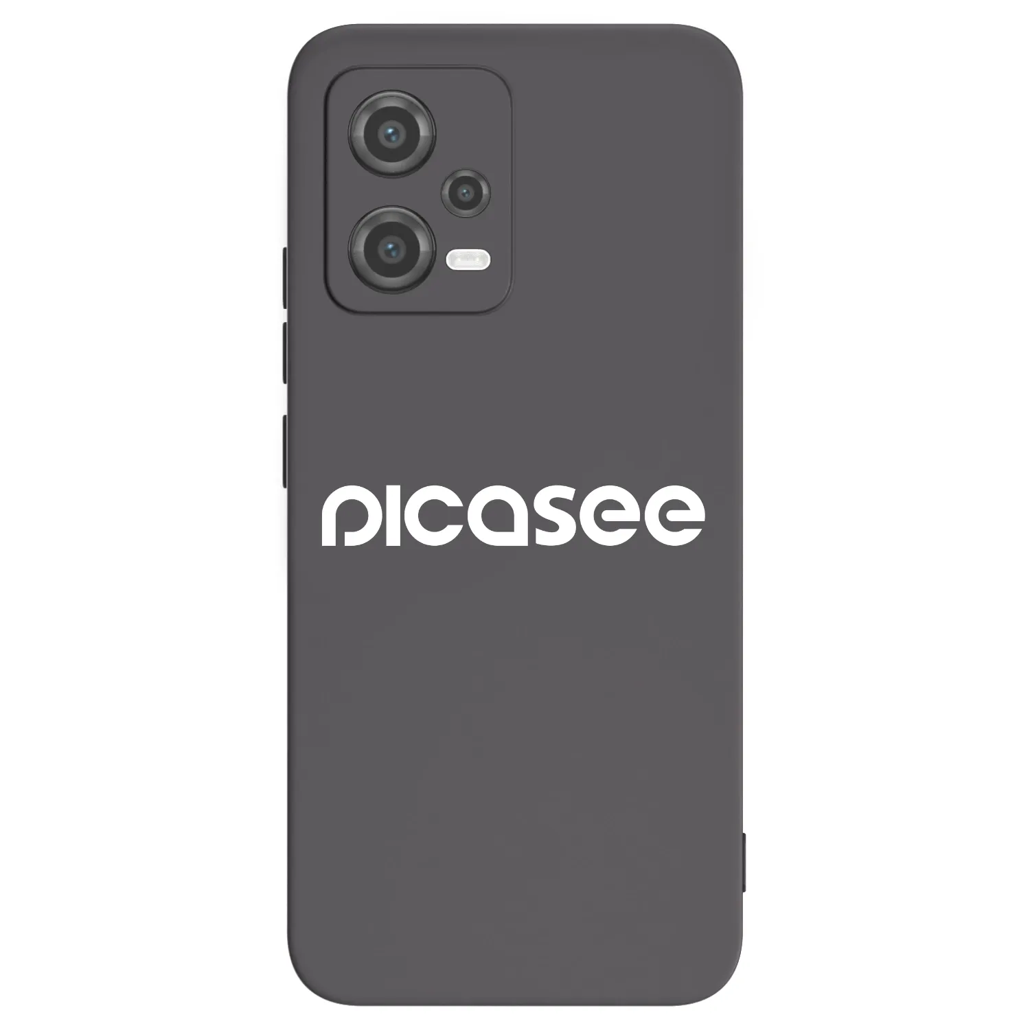 Picasee crna silikonska maskica za Xiaomi Poco X5 - Picasee - new logo - white