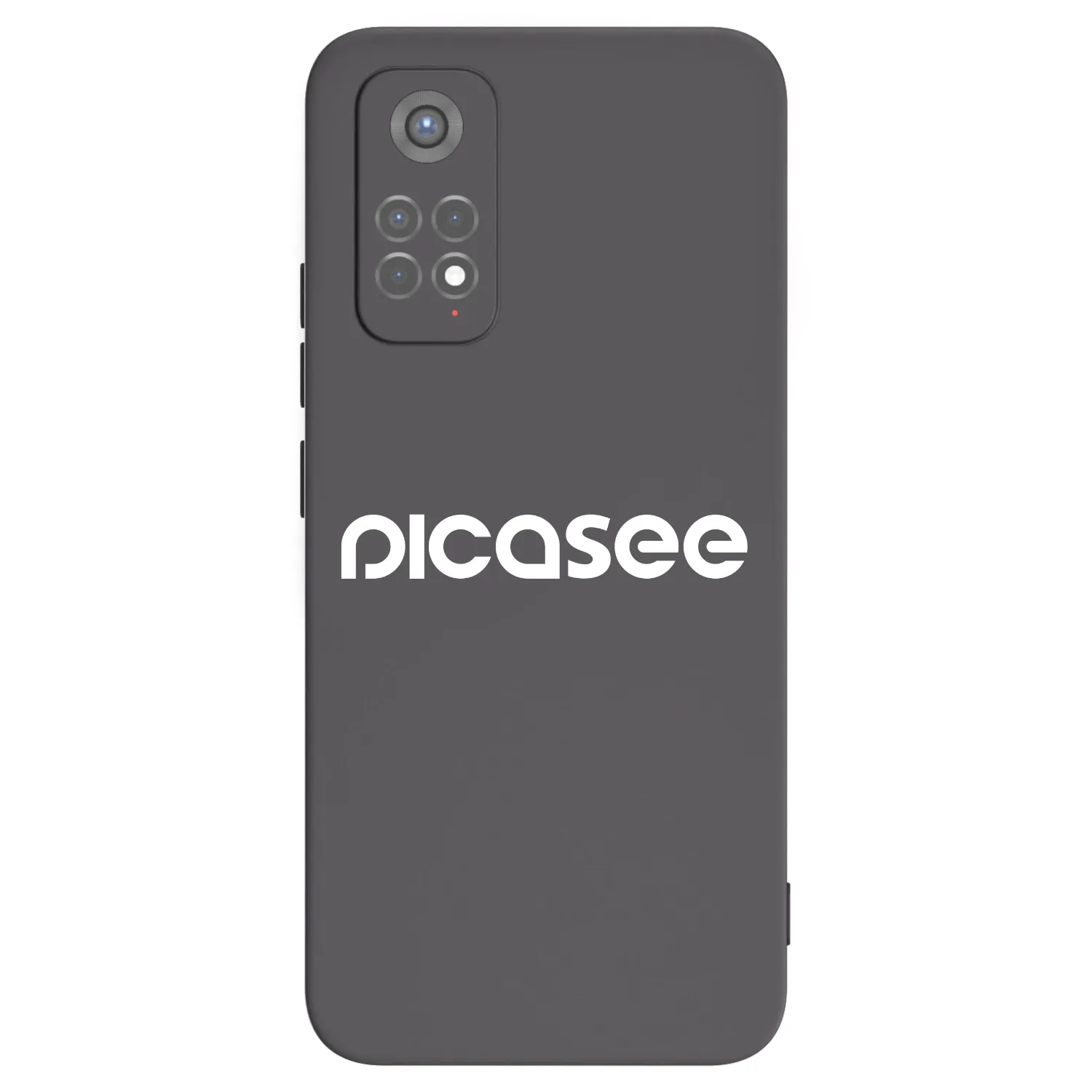 Picasee crna silikonska maskica za Xiaomi Redmi Note 11S 5G - Picasee - new logo - white