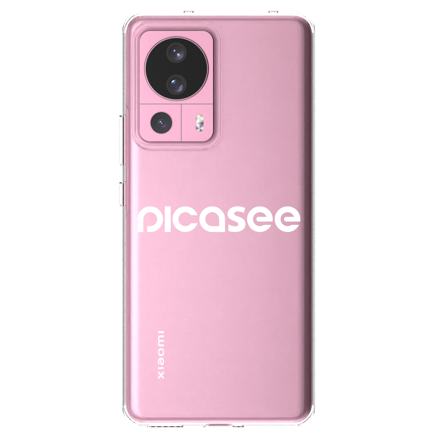 Picasee silikonska prozirna maskica za Xiaomi 13 Lite - Picasee - new logo - white