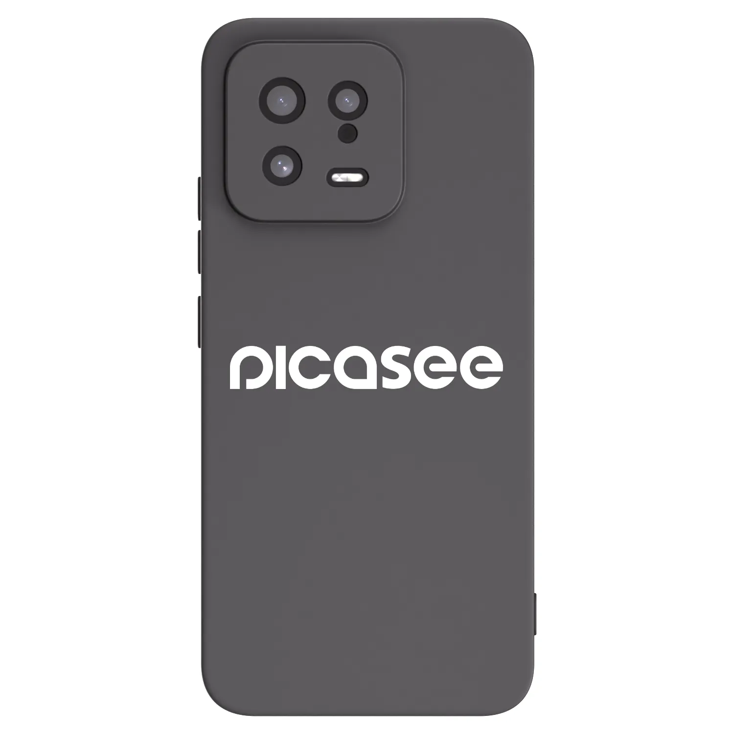 Picasee crna silikonska maskica za Xiaomi 13 - Picasee - new logo - white