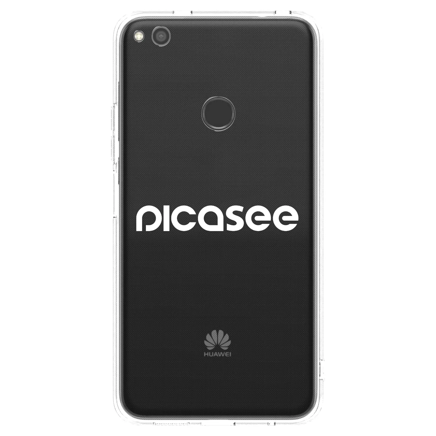 Picasee silikonska prozirna maskica za Huawei P9 Lite 2017 - Picasee - new logo - white