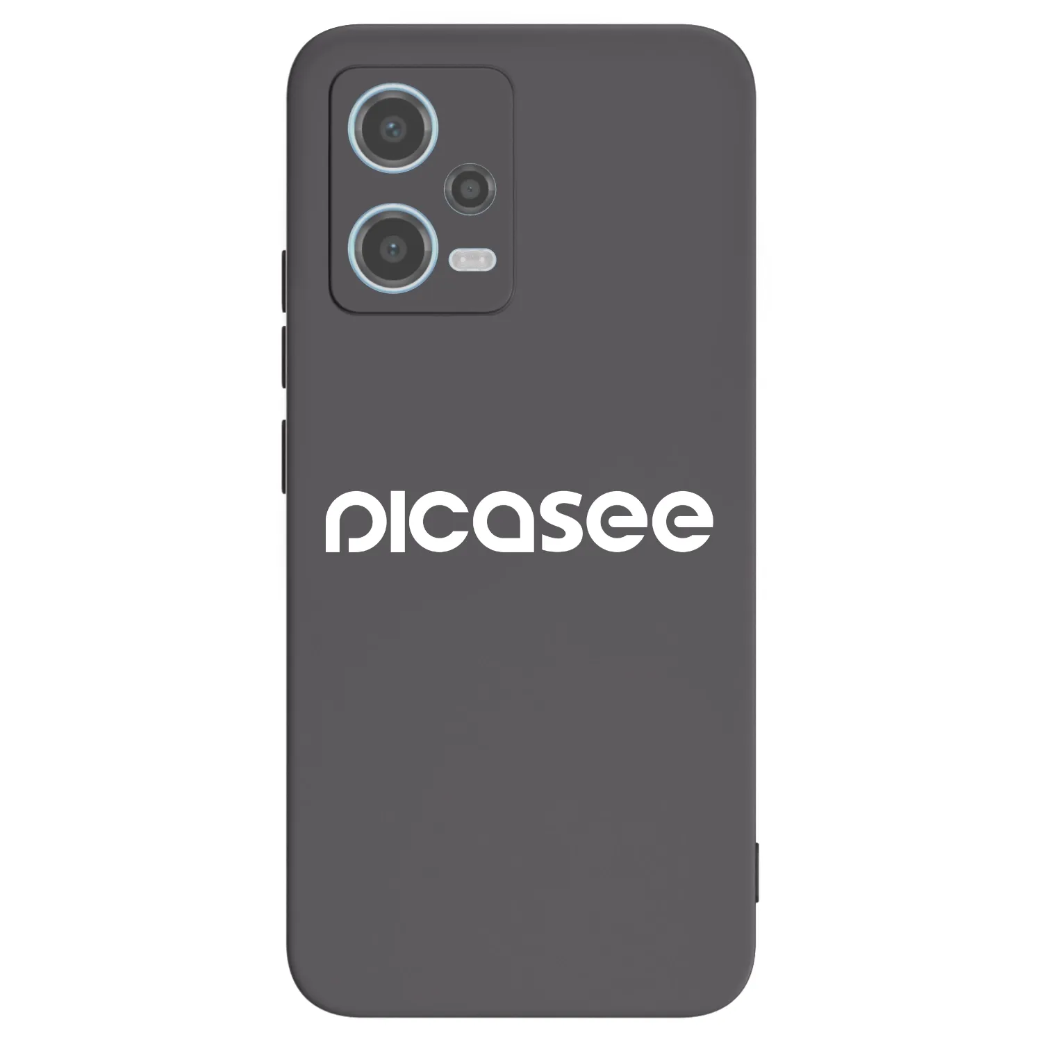 Picasee crna silikonska maskica za Xiaomi Redmi Note 12 5G - Picasee - new logo - white