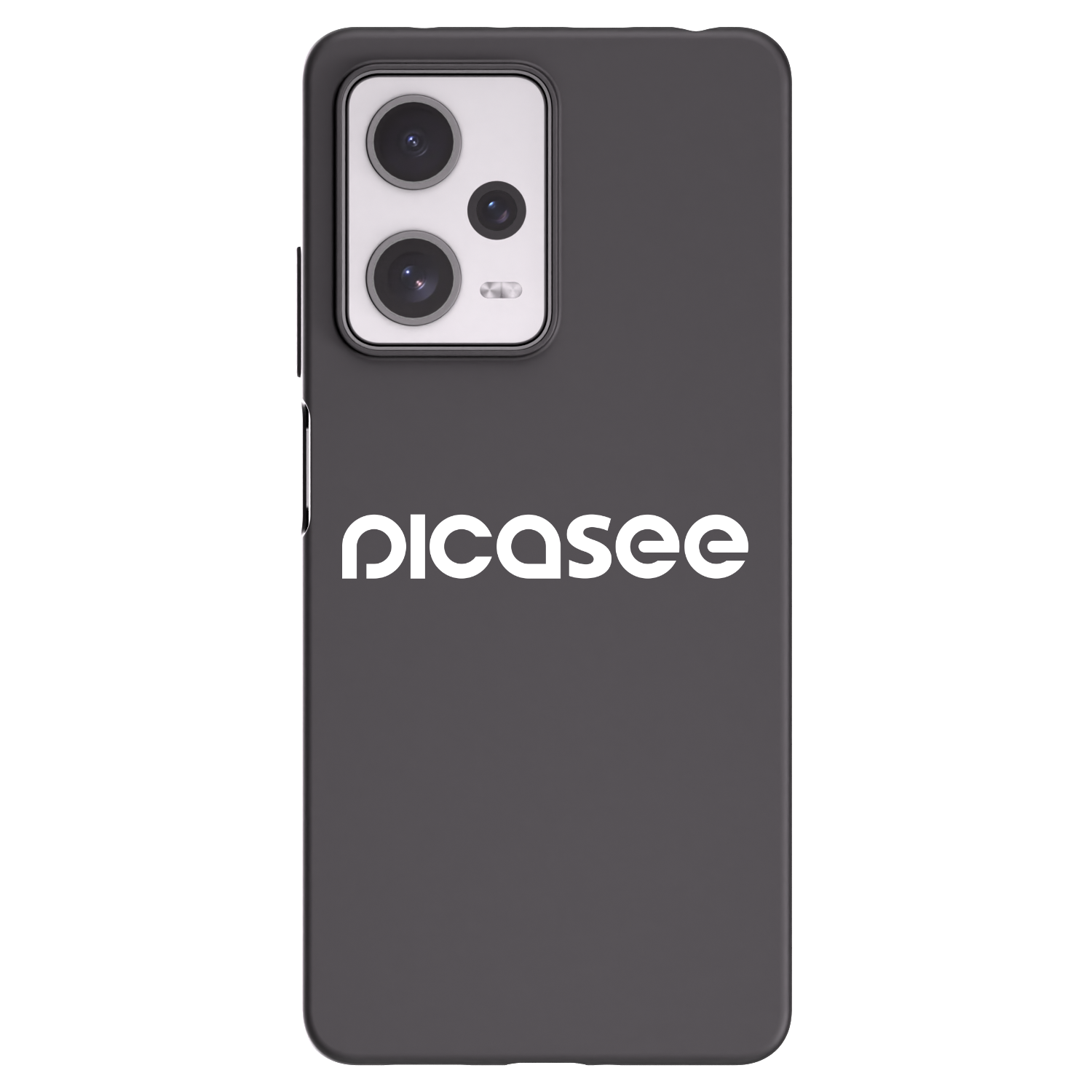 Picasee crna silikonska maskica za Xiaomi Redmi Note 12 Pro+ 5G - Picasee - new logo - white
