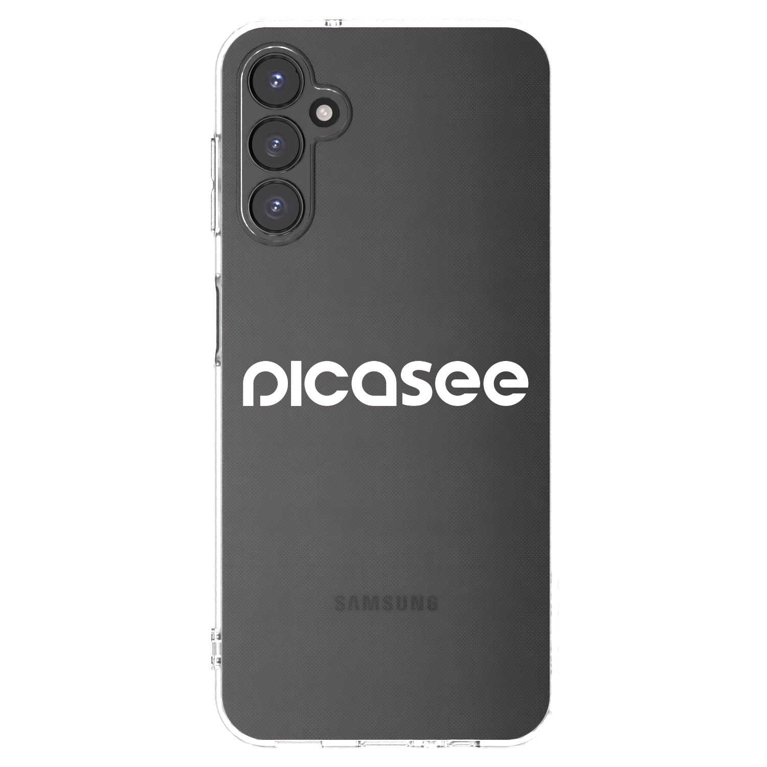 Picasee silikonska prozirna maskica za Samsung Galaxy A14 4G A145R - Picasee - new logo - white