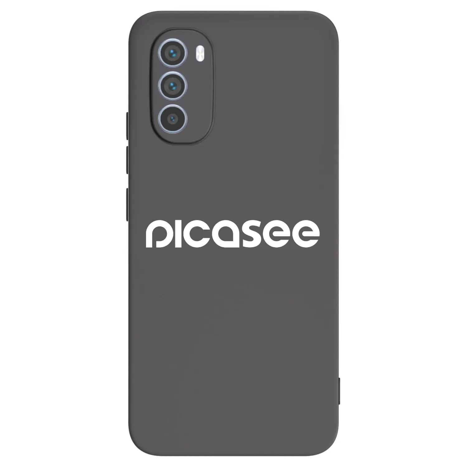 Picasee crna silikonska maskica za Motorola Moto G62 - Picasee - new logo - white