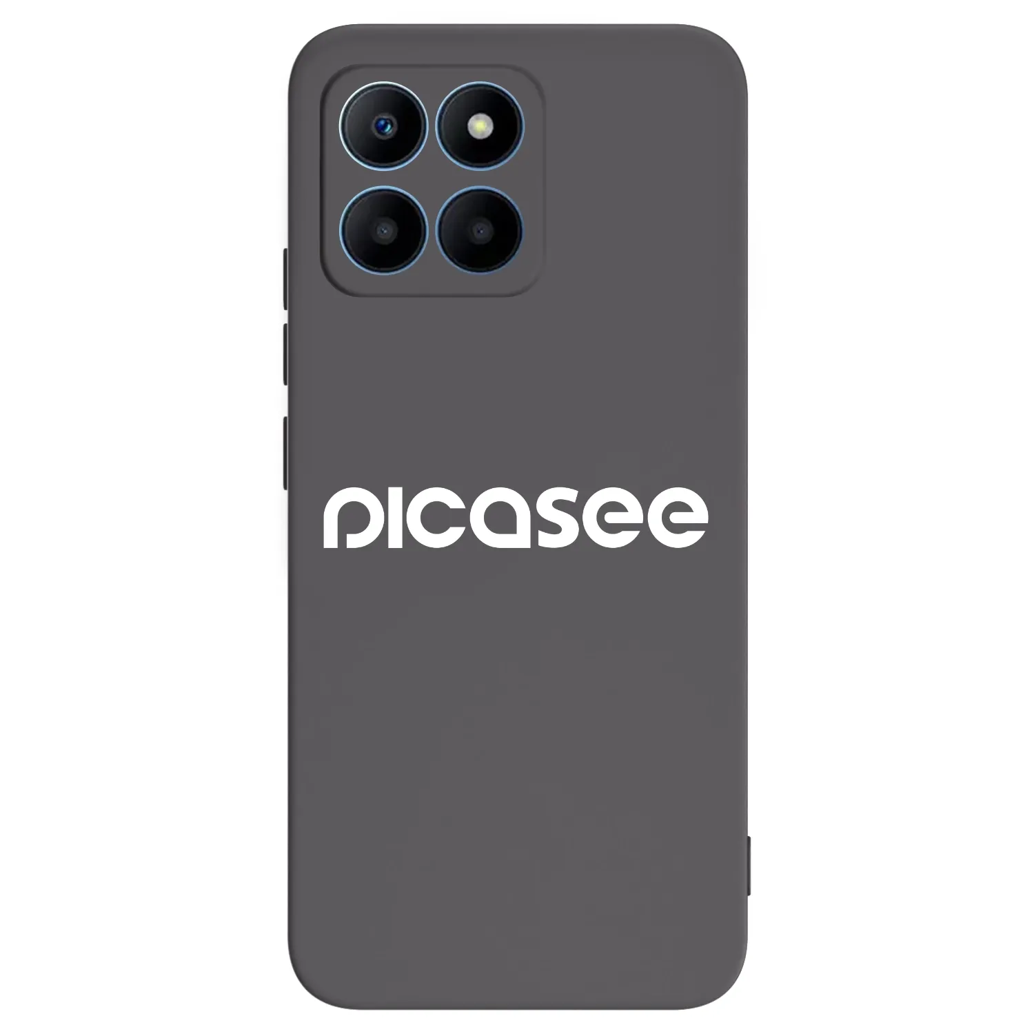 Picasee crna silikonska maskica za Honor 70 Lite - Picasee - new logo - white