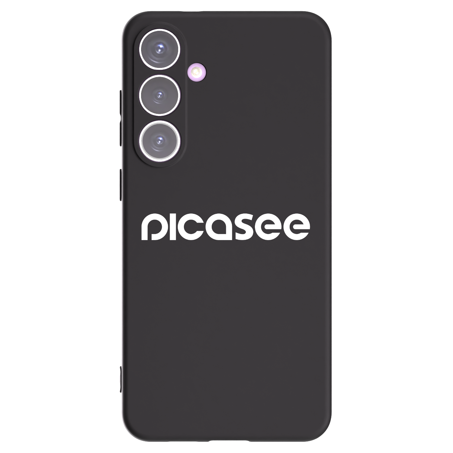 Picasee crna silikonska maskica za Samsung Galaxy S24+ S926B 5G - Picasee - new logo - white