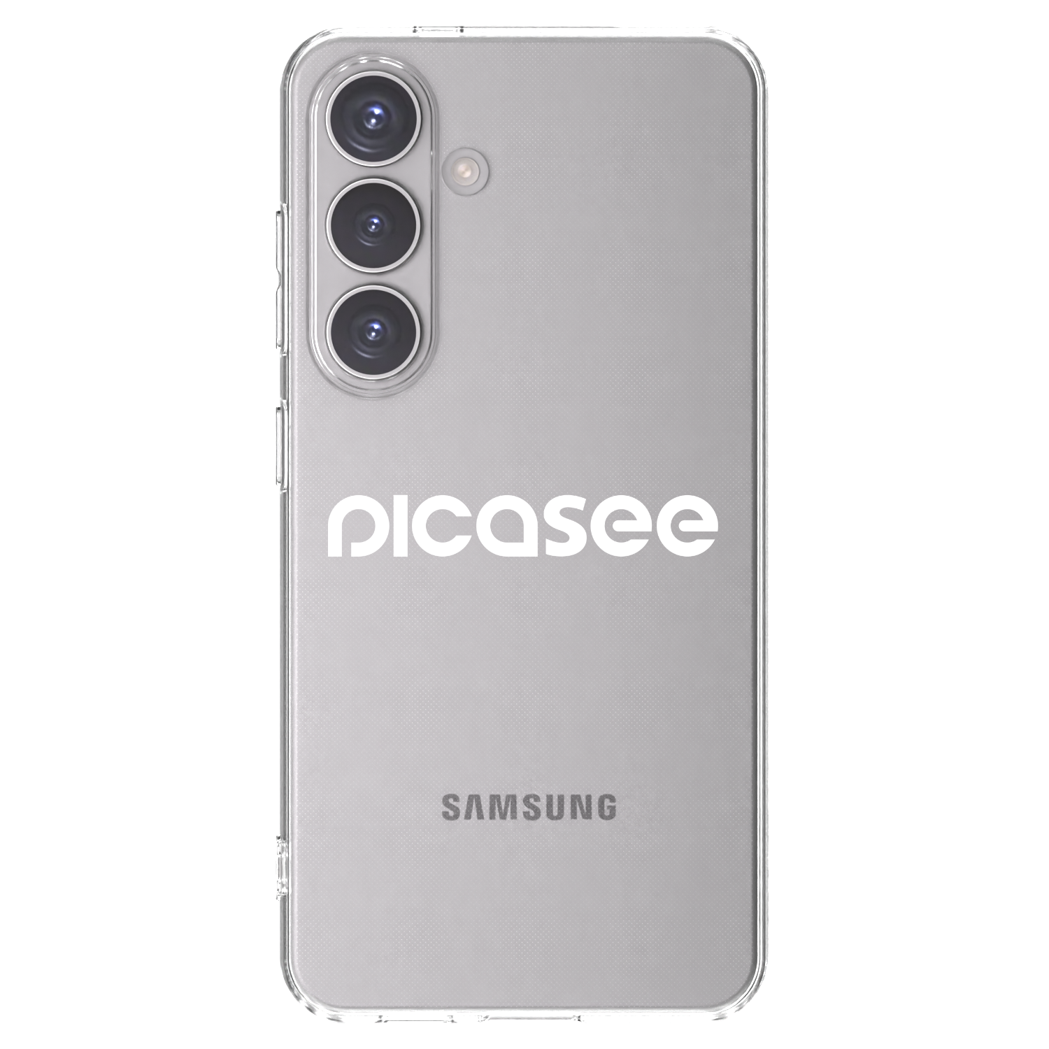 Picasee silikonska prozirna maskica za Samsung Galaxy S24 S921B 5G - Picasee - new logo - white