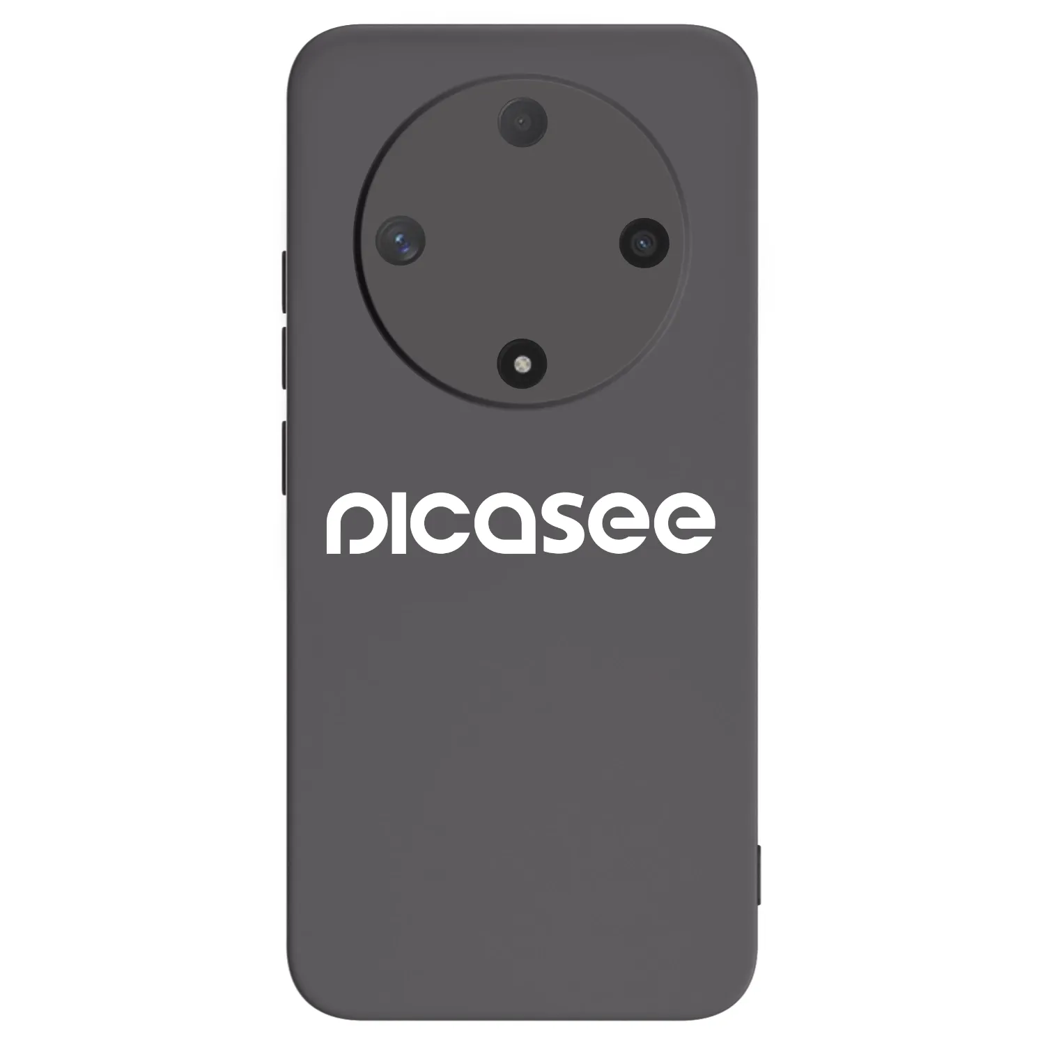 Picasee crna silikonska maskica za Honor Magic6 Lite 5G - Picasee - new logo - white