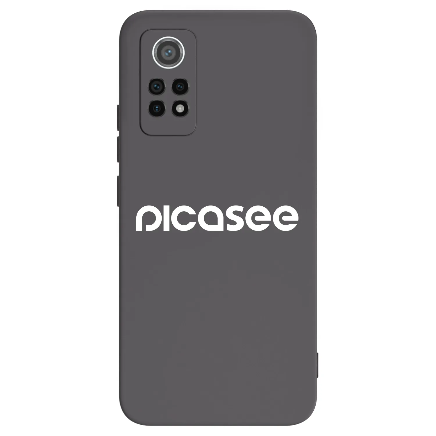 Picasee crna silikonska maskica za Xiaomi Redmi Note 12 Pro 4G - Picasee - new logo - white