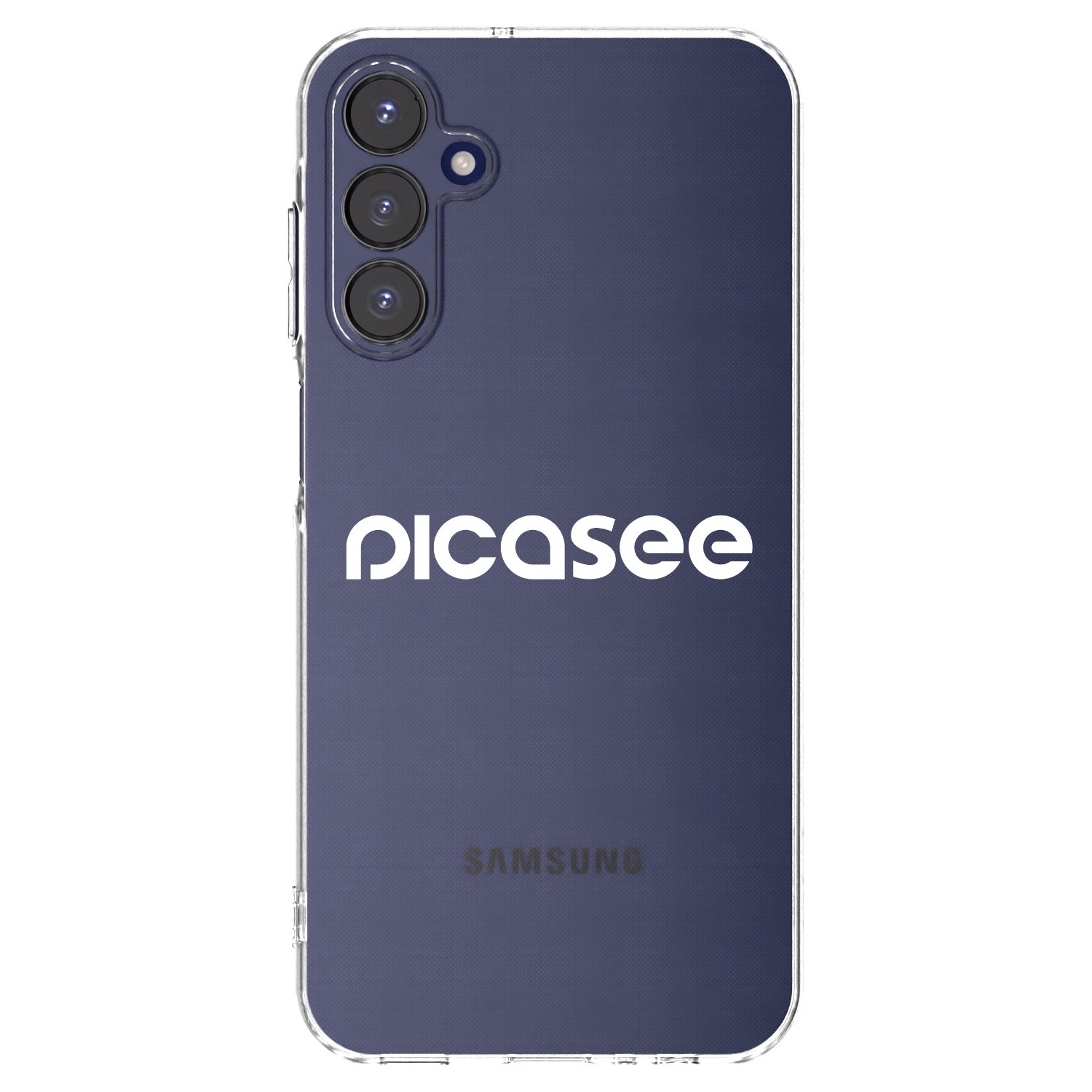 Picasee silikonska prozirna maskica za Samsung Galaxy A15 A155F 4G - Picasee - new logo - white