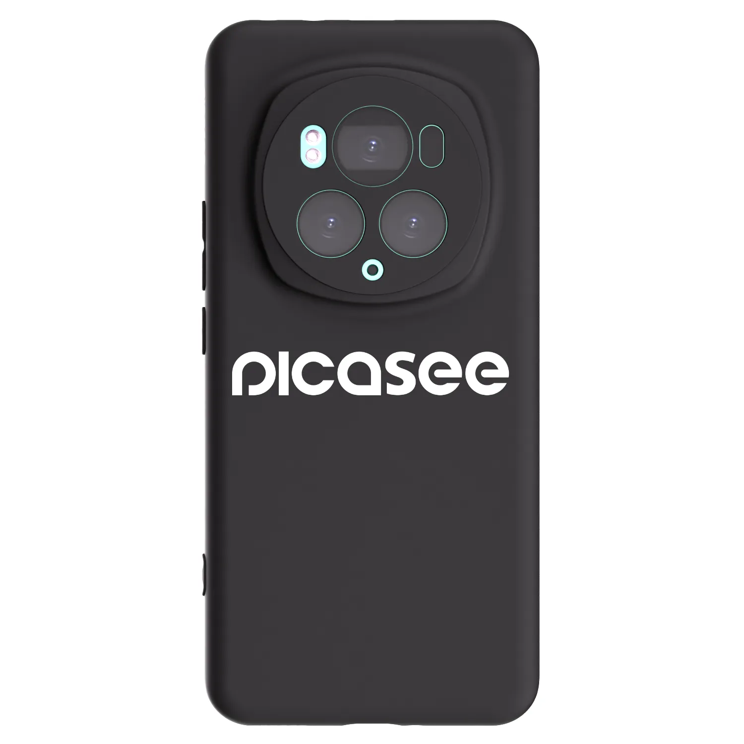 Picasee crna silikonska maskica za Honor Magic6 Pro - Picasee - new logo - white