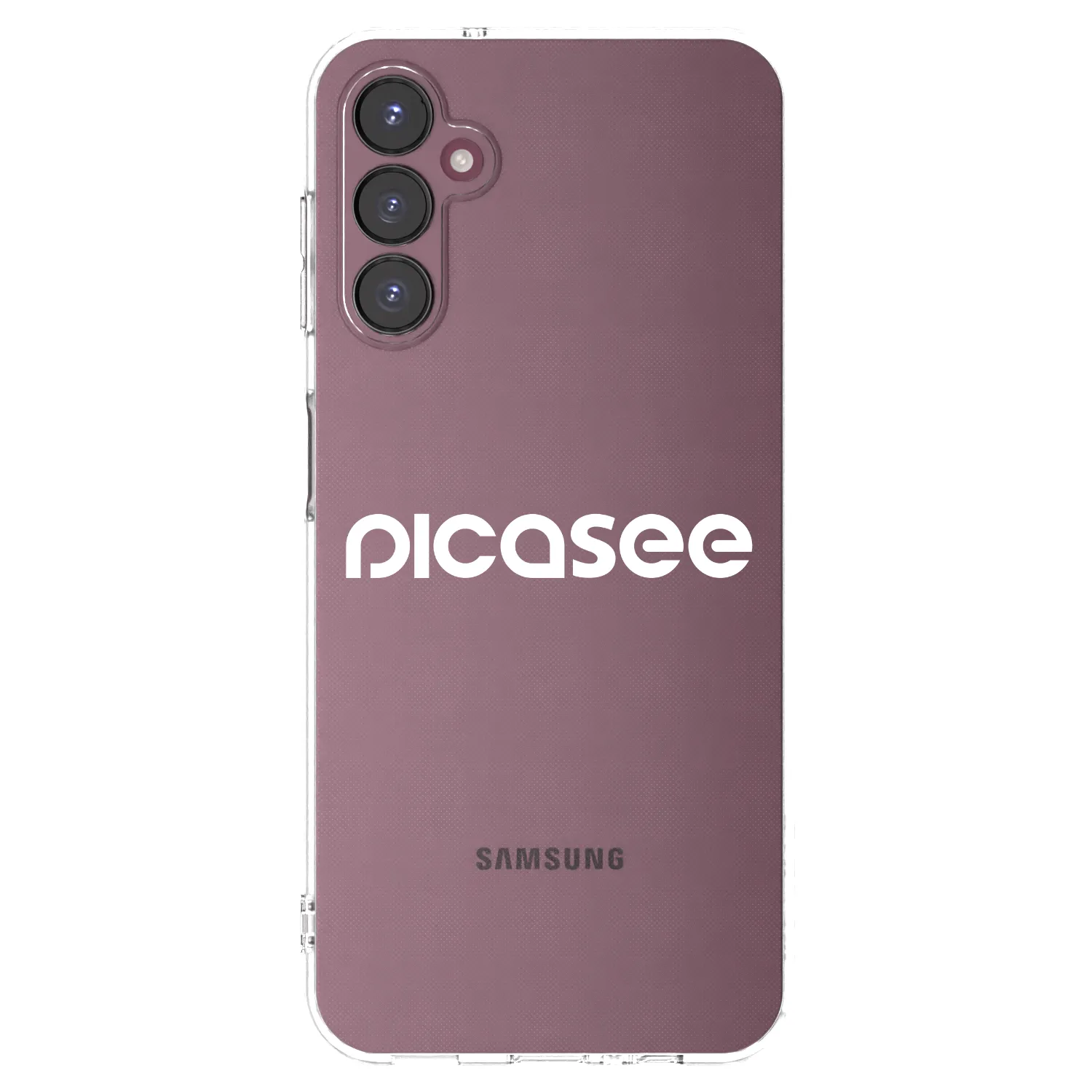Picasee silikonska prozirna maskica za Samsung Galaxy A05s A057G - Picasee - new logo - white