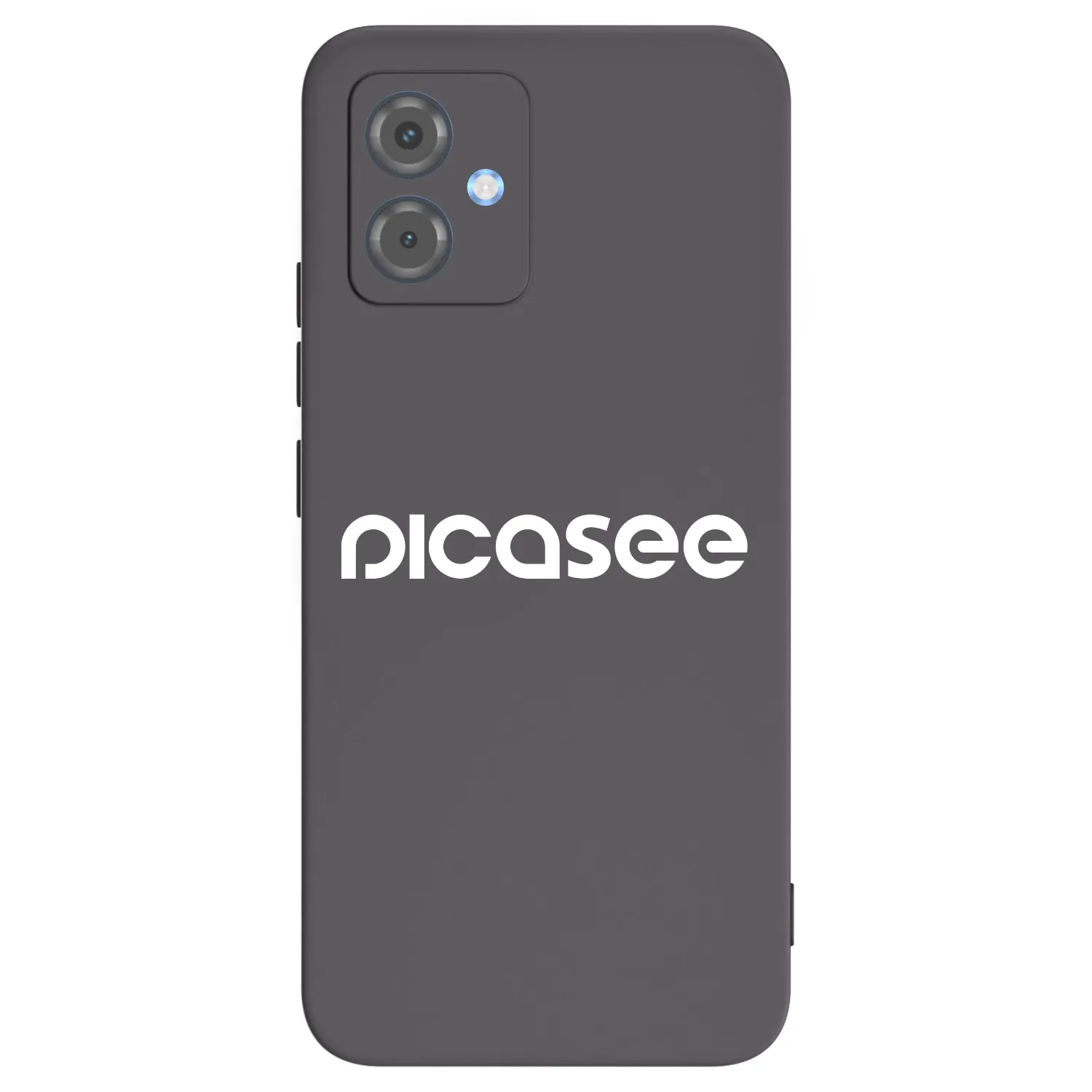 Picasee crna silikonska maskica za Motorola Moto G14 - Picasee - new logo - white