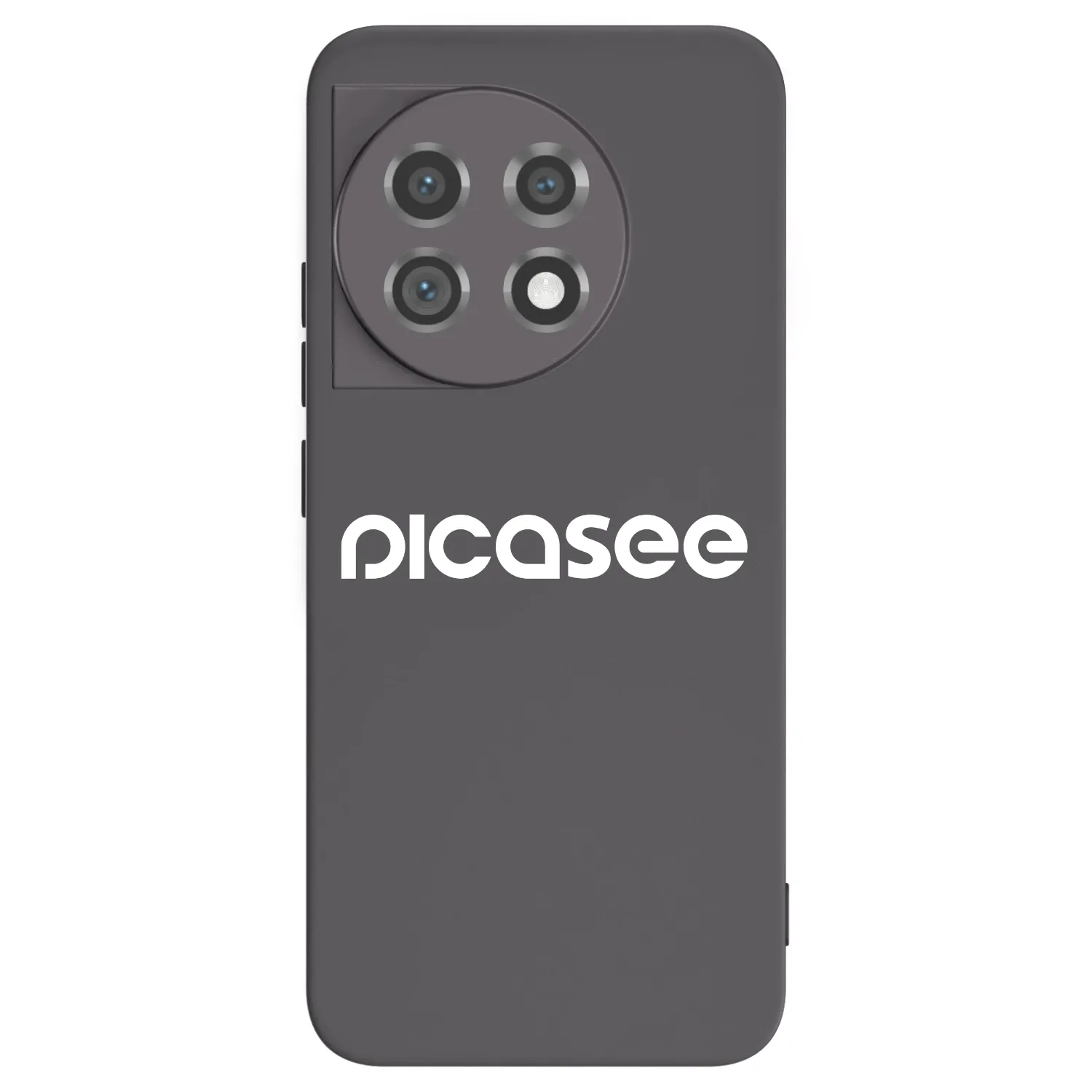 Picasee crna silikonska maskica za OnePlus 11 5G - Picasee - new logo - white