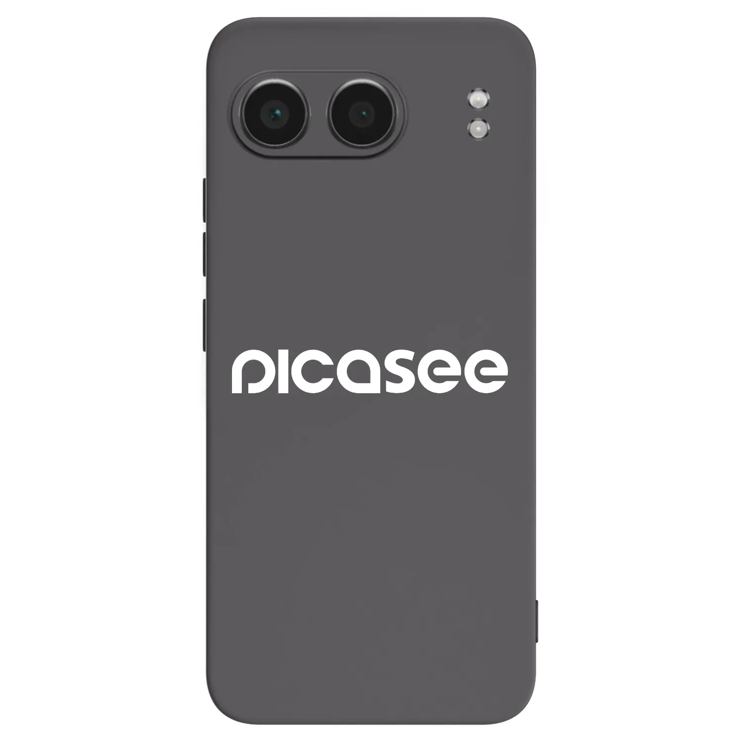 Picasee crna silikonska maskica za OnePlus Nord 4 - Picasee - new logo - white