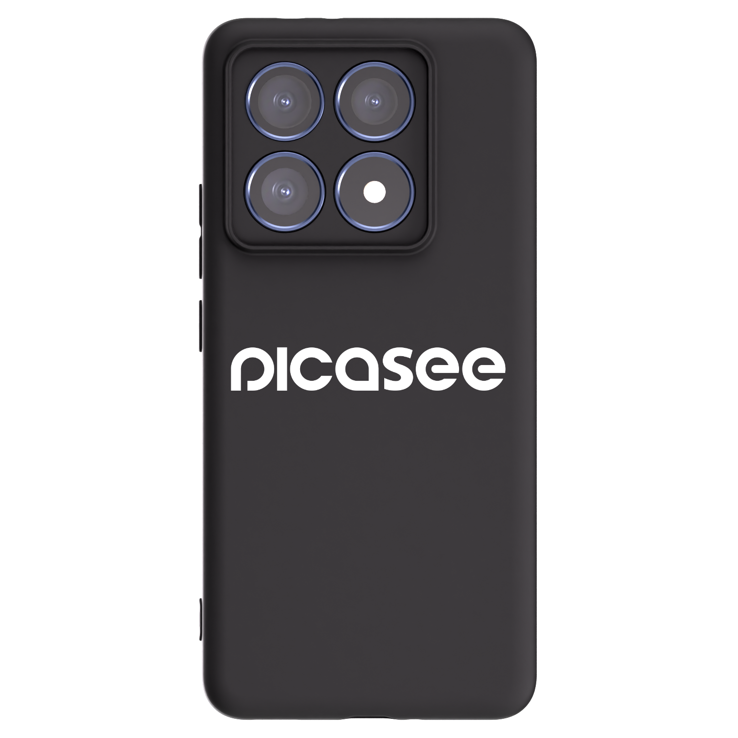 Picasee crna silikonska maskica za Xiaomi 14T Pro - Picasee - new logo - white