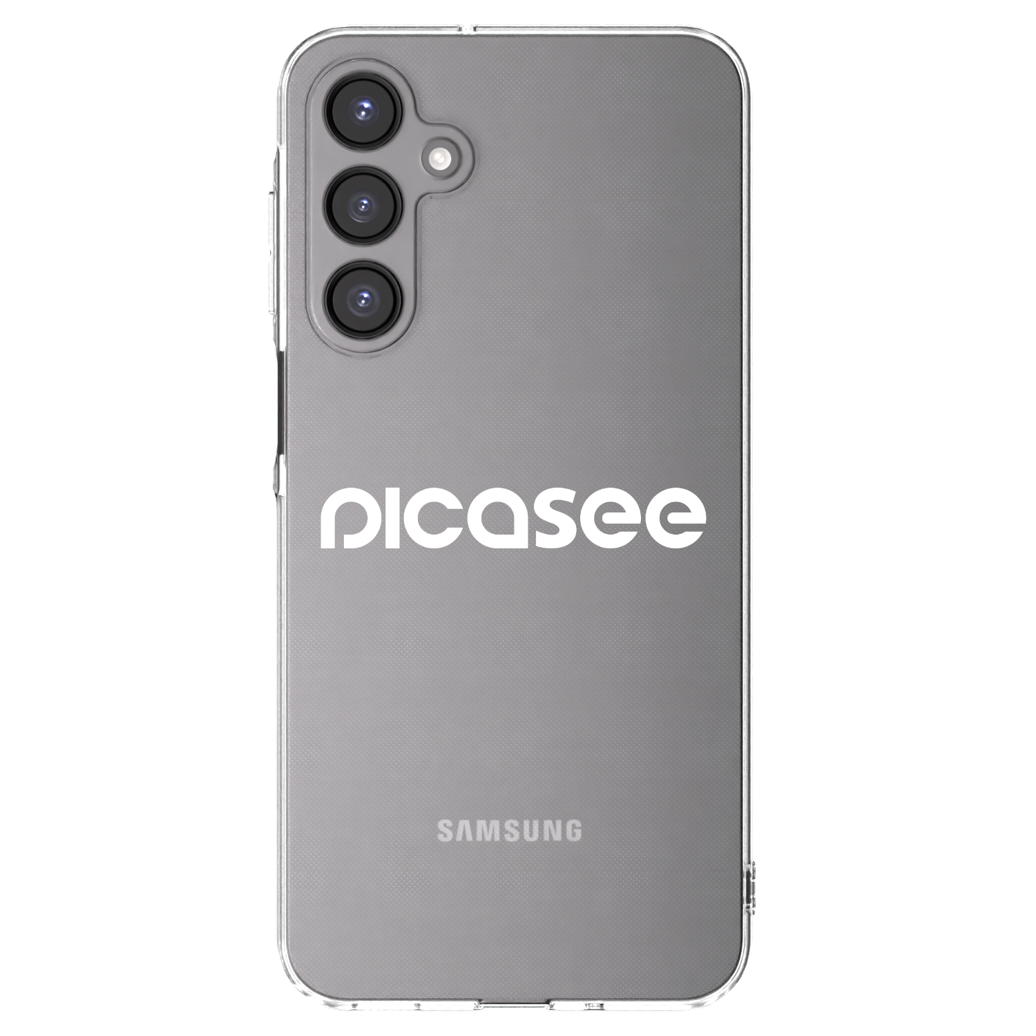 Picasee silikonska prozirna maskica za Samsung Galaxy A16 5G - Picasee - new logo - white
