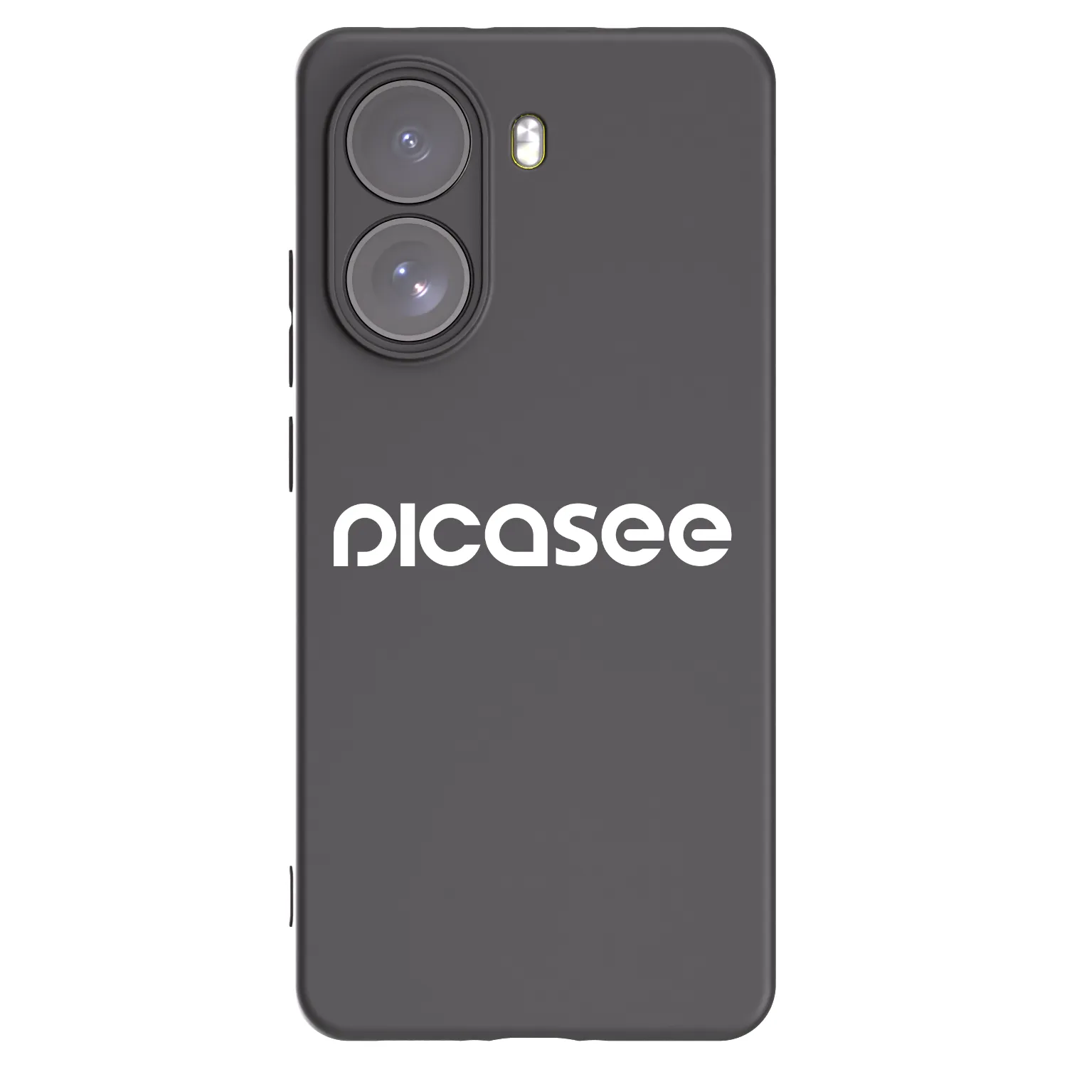 Picasee crna silikonska maskica za Xiaomi Poco X7 - Picasee - new logo - white