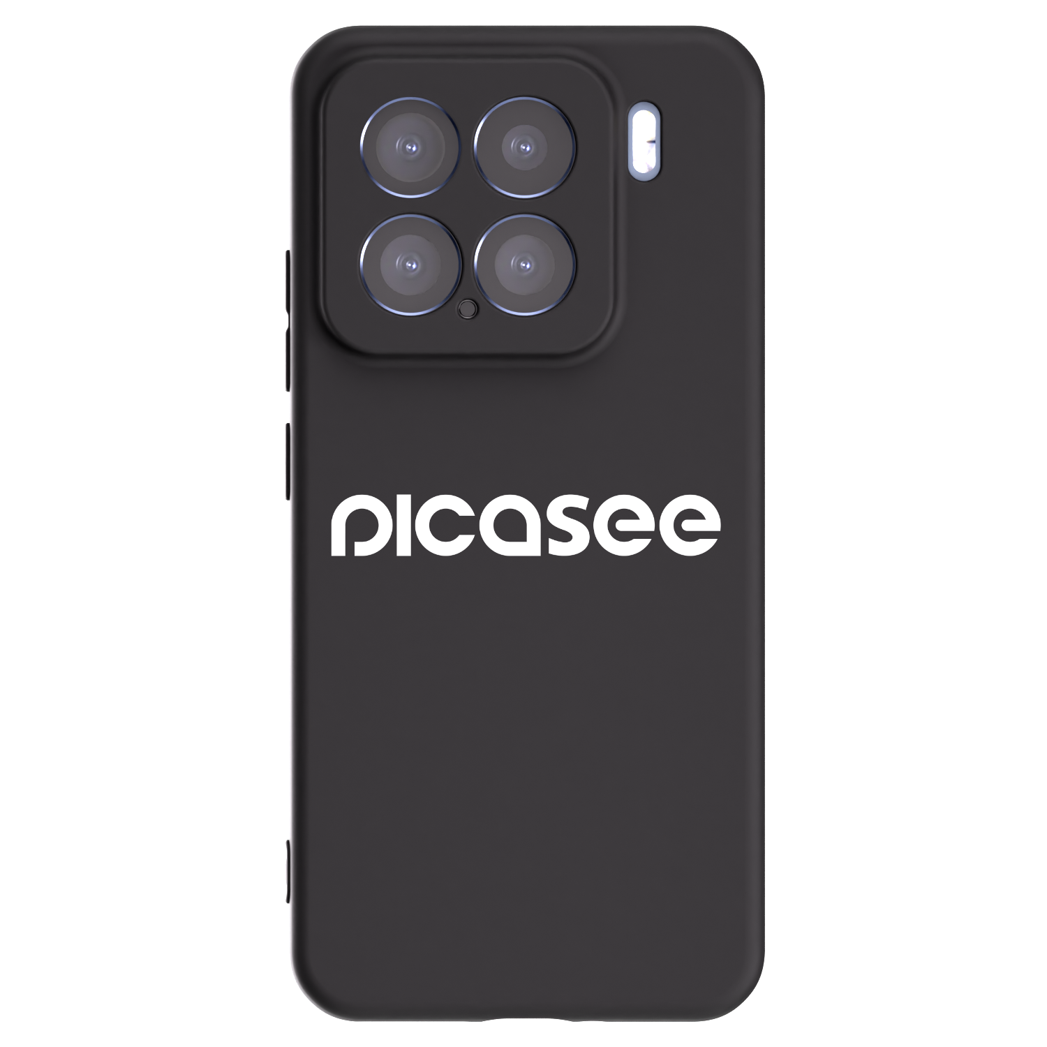 Picasee crna silikonska maskica za Xiaomi 15 - Picasee - new logo - white