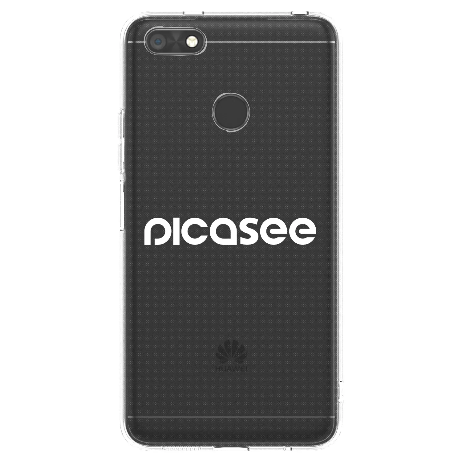 Picasee silikonska prozirna maskica za Huawei P9 Lite Mini - Picasee - new logo - white
