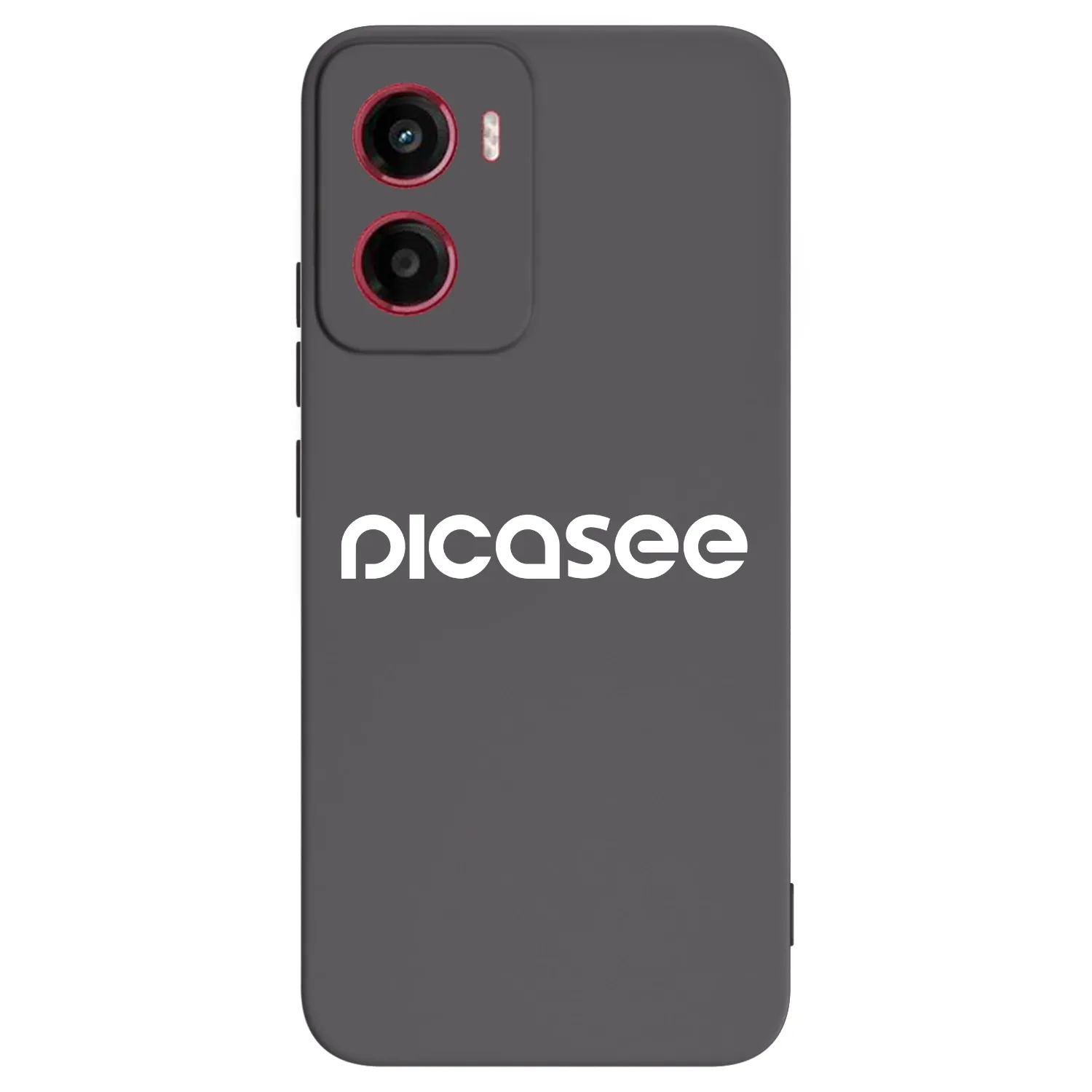 Picasee crna silikonska maskica za Motorola Moto G05 - Picasee - new logo - white
