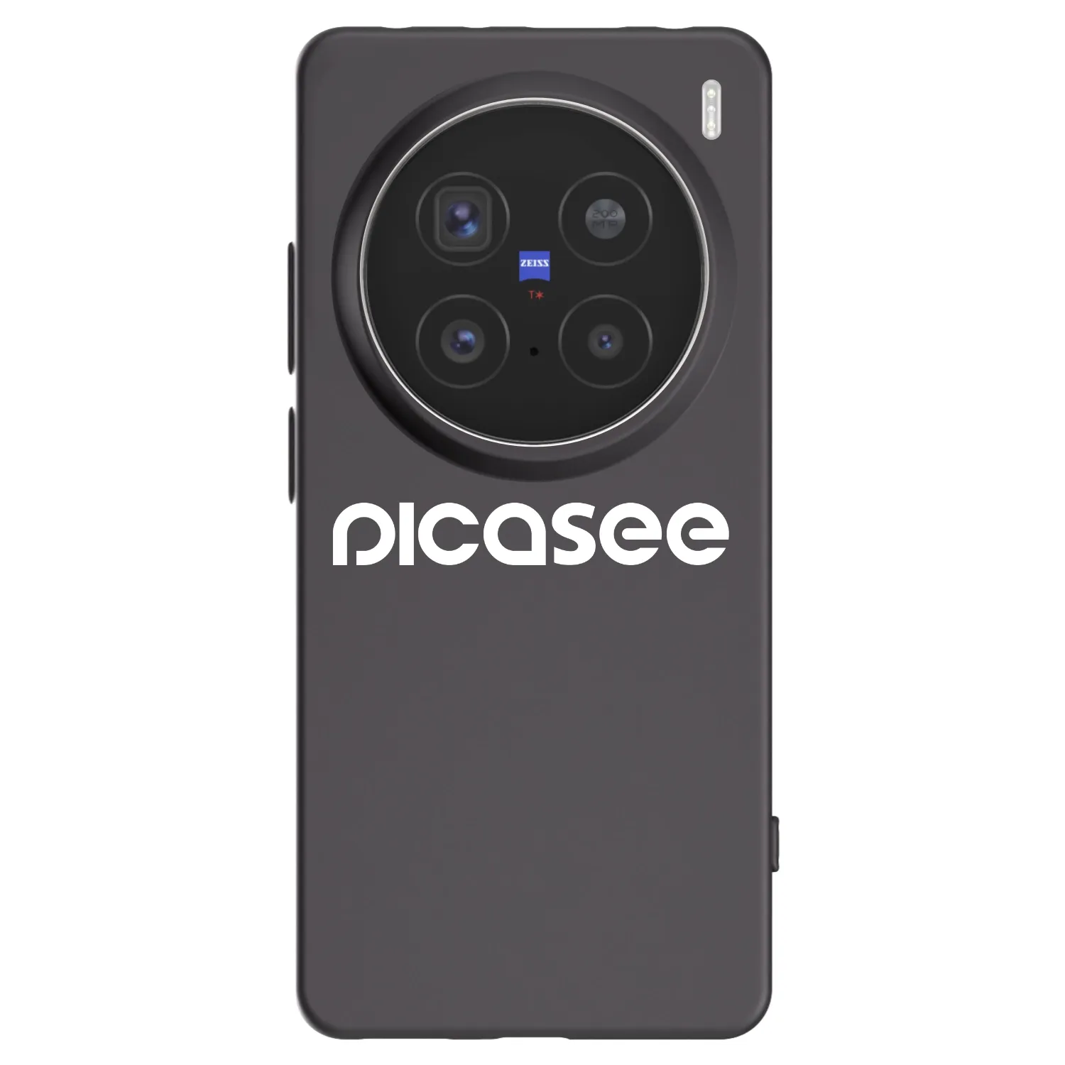 Picasee crna silikonska maskica za Vivo X200 Pro - Picasee - new logo - white
