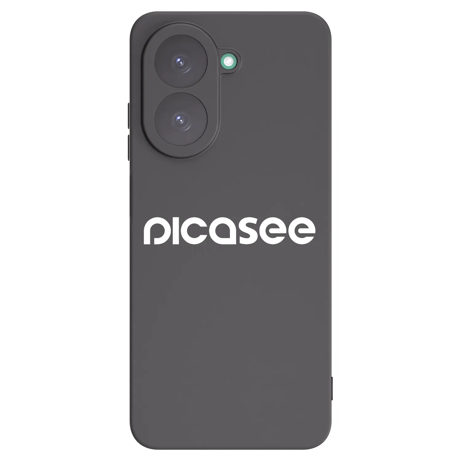 Picasee crna silikonska maskica za Xiaomi Redmi A5 - Picasee - new logo - white
