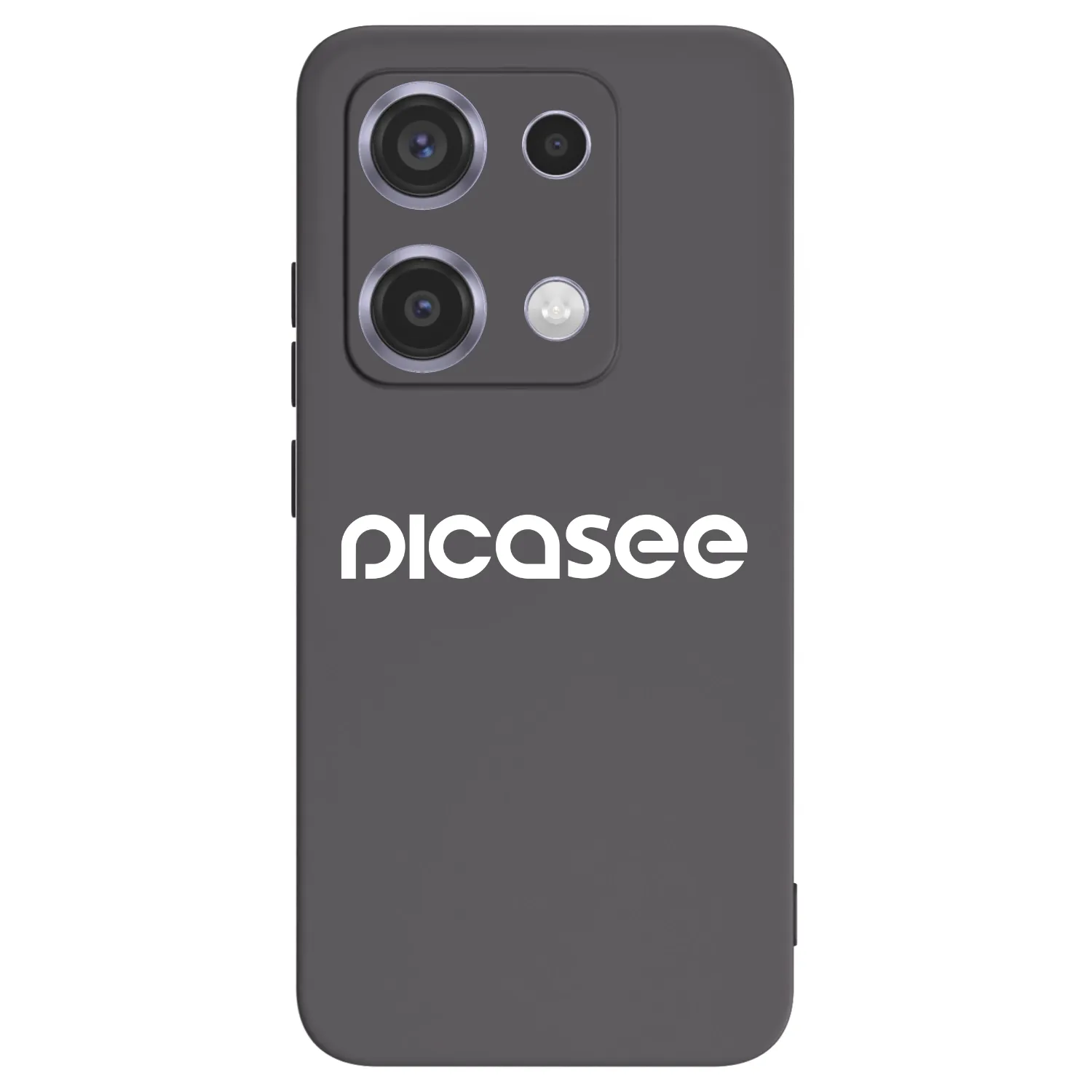 Picasee crna silikonska maskica za Xiaomi Redmi Note 14S - Picasee - new logo - white
