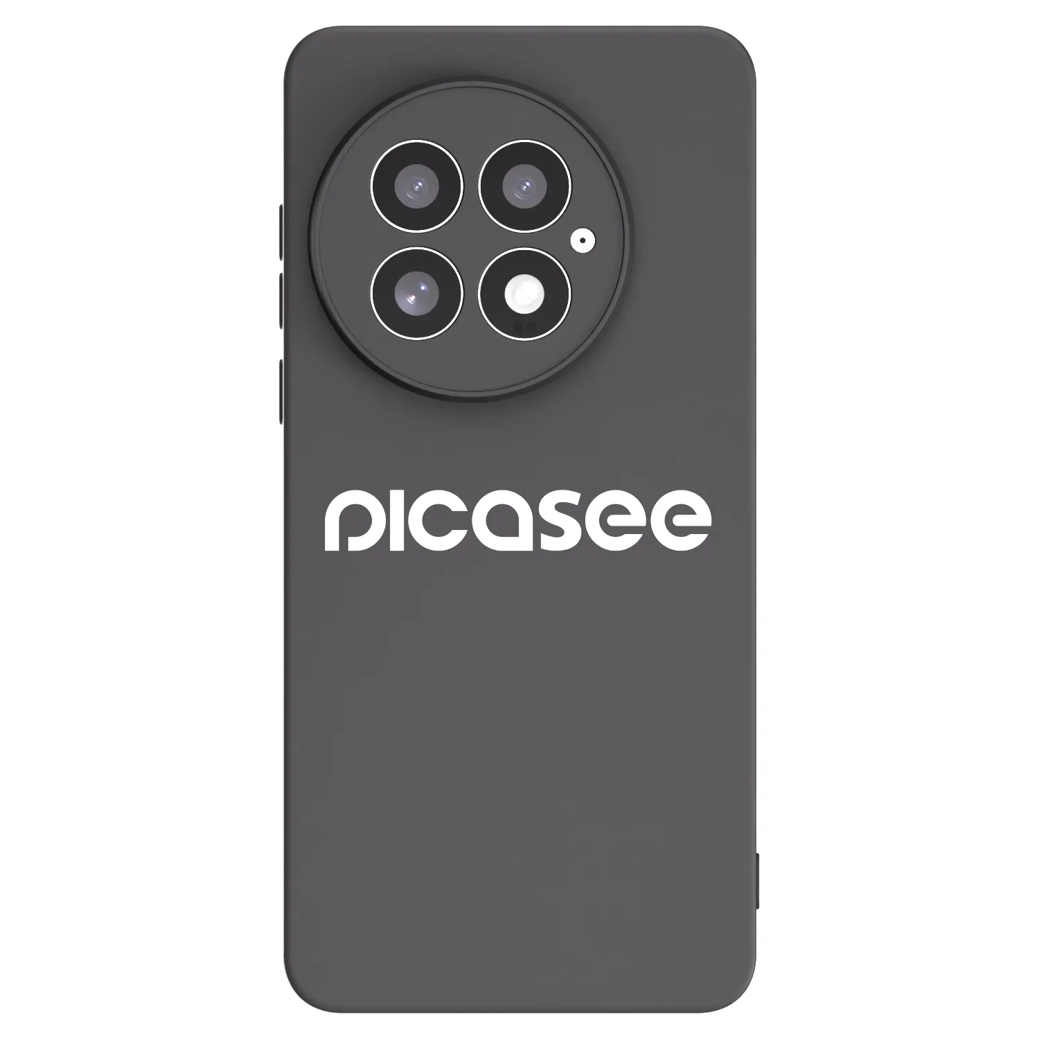 Picasee crna silikonska maskica za OnePlus 13 5G - Picasee - new logo - white