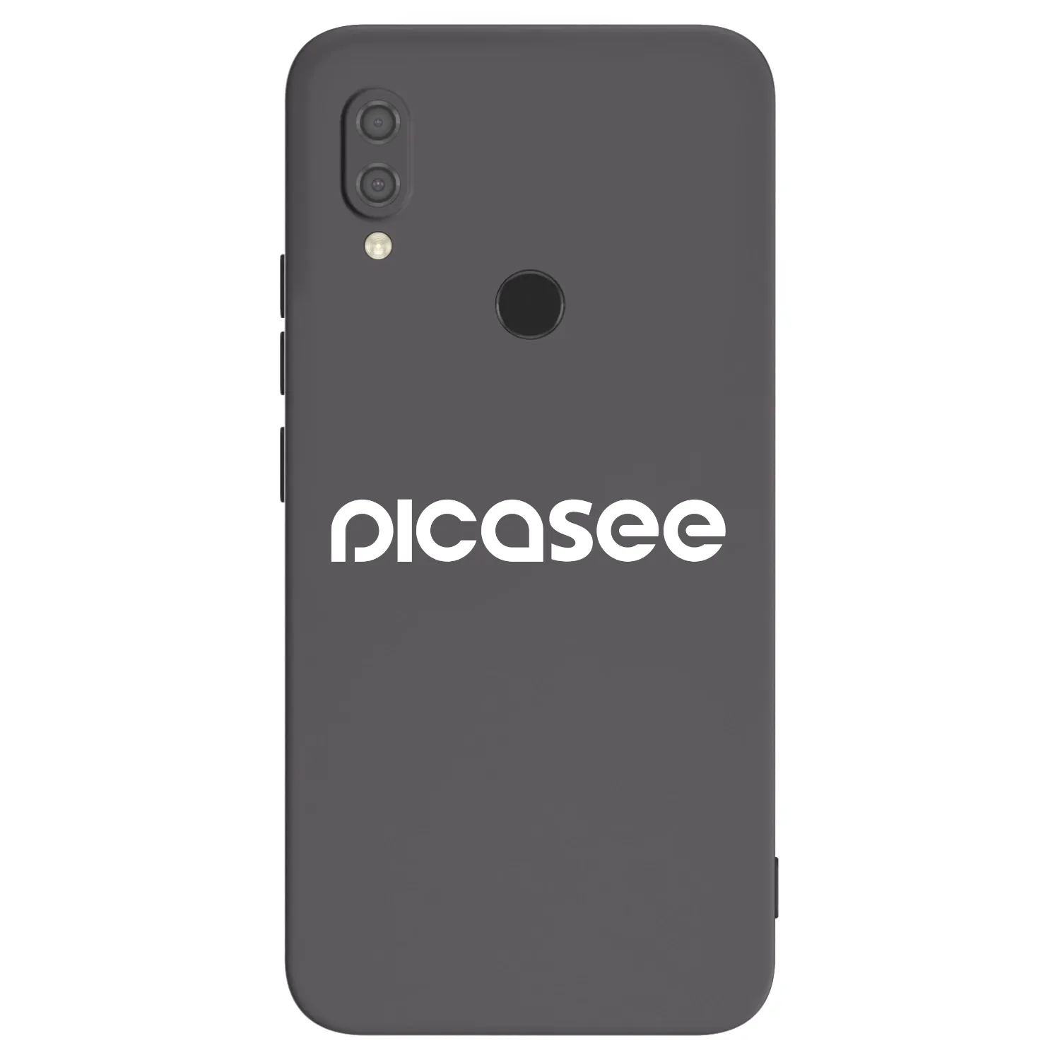 Picasee crna silikonska maskica za Xiaomi Redmi 7 - Picasee - new logo - white