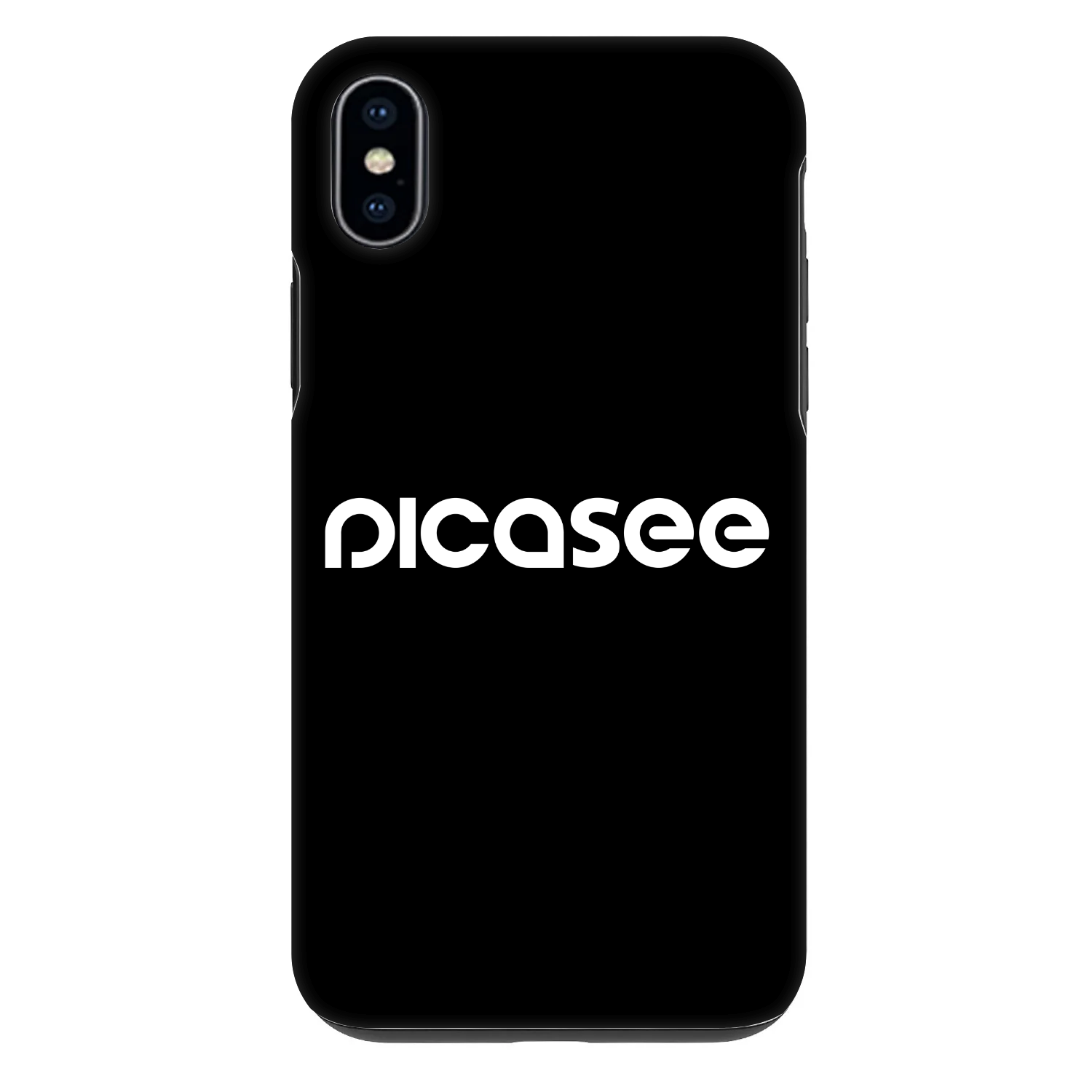 Picasee Fashion Case za Apple iPhone XS Max - Picasee - new logo - white