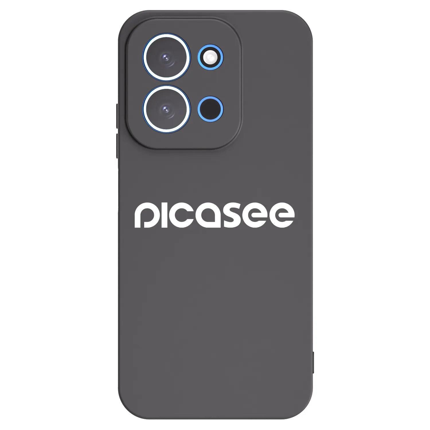 Picasee crna silikonska maskica za Xiaomi Redmi 15C 4G - Picasee - new logo - white