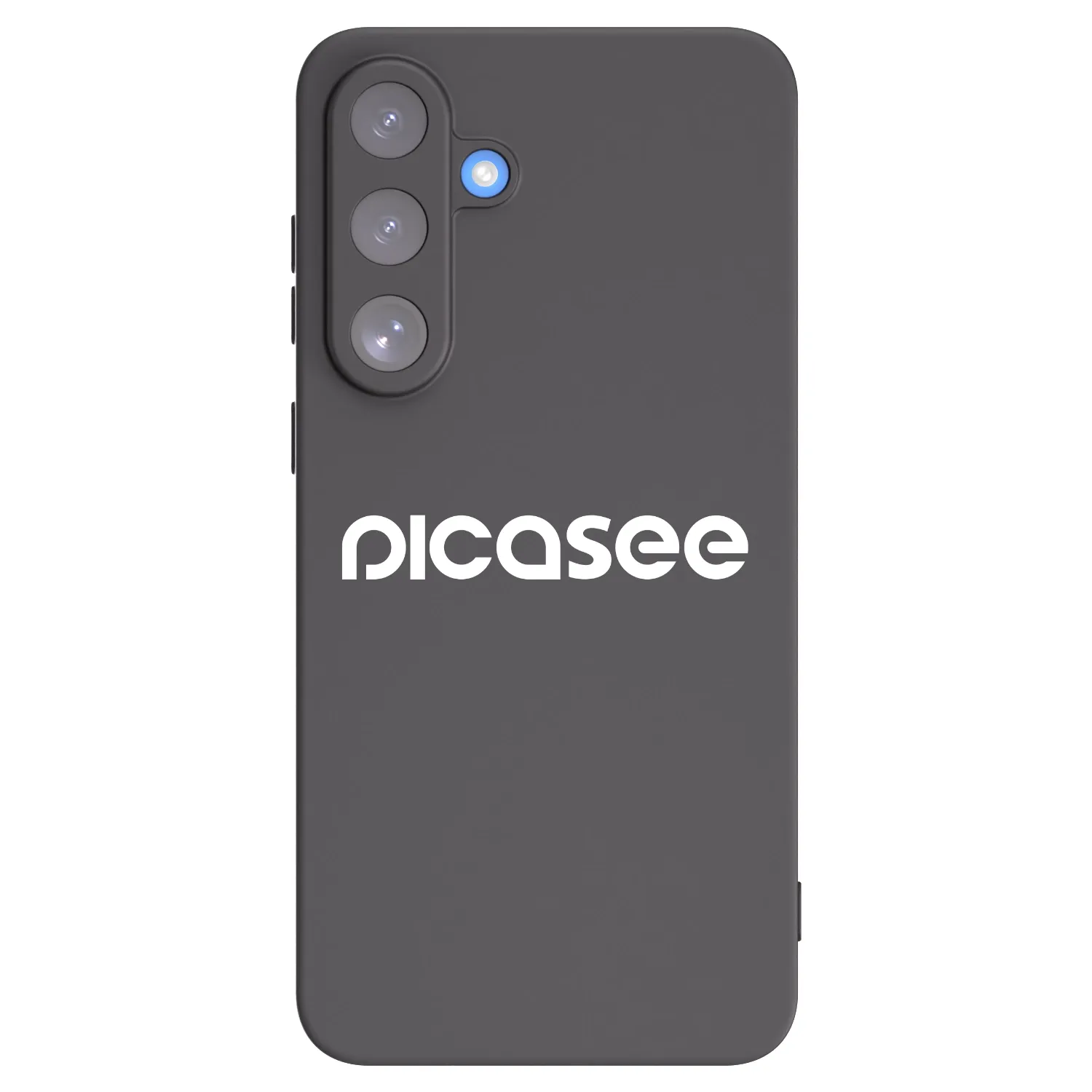 Picasee crna silikonska maskica za Samsung Galaxy S25 FE 5G - Picasee - new logo - white