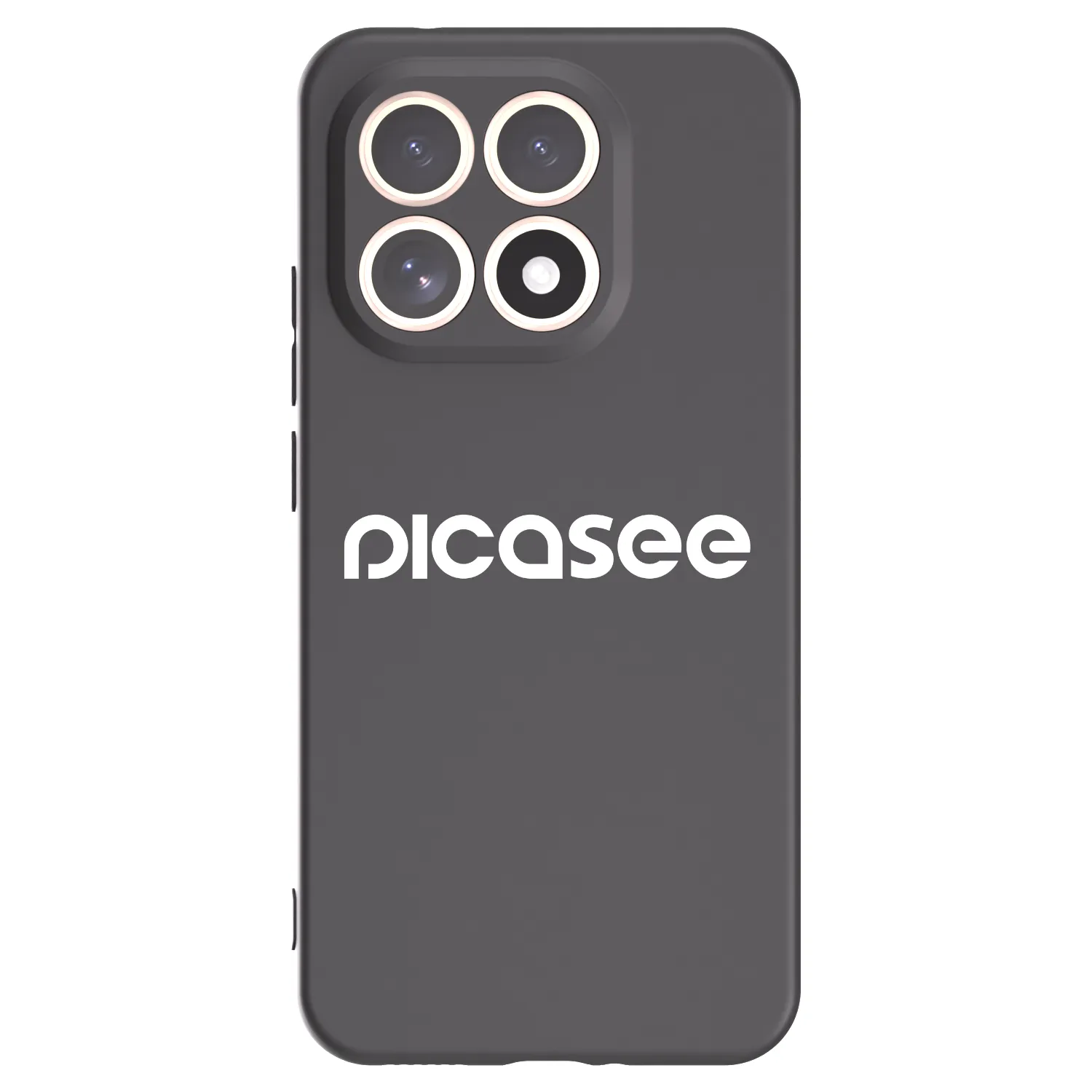 Picasee crna silikonska maskica za Xiaomi 15T - Picasee - new logo - white